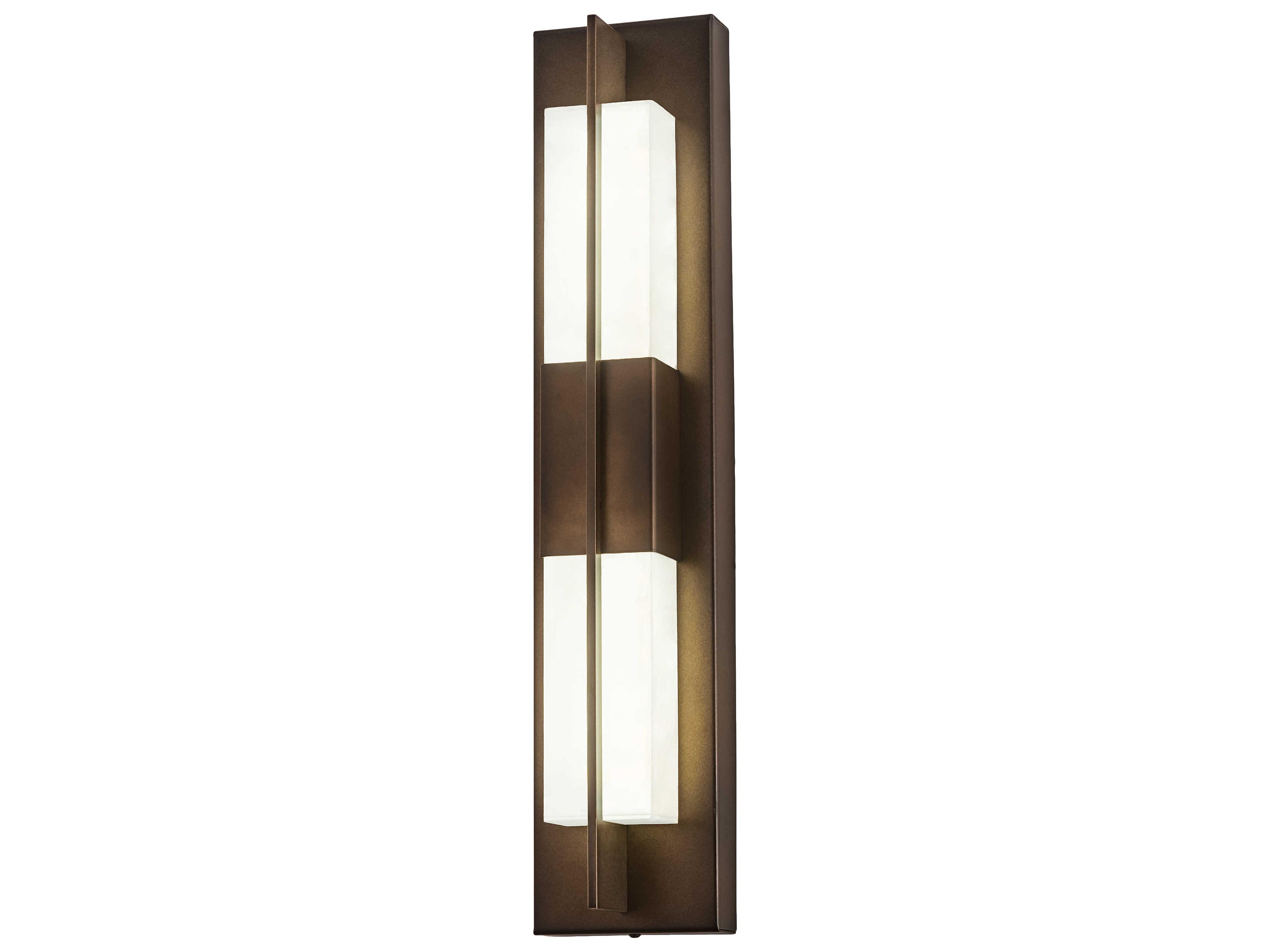 Strip Black LED Wall Sconce