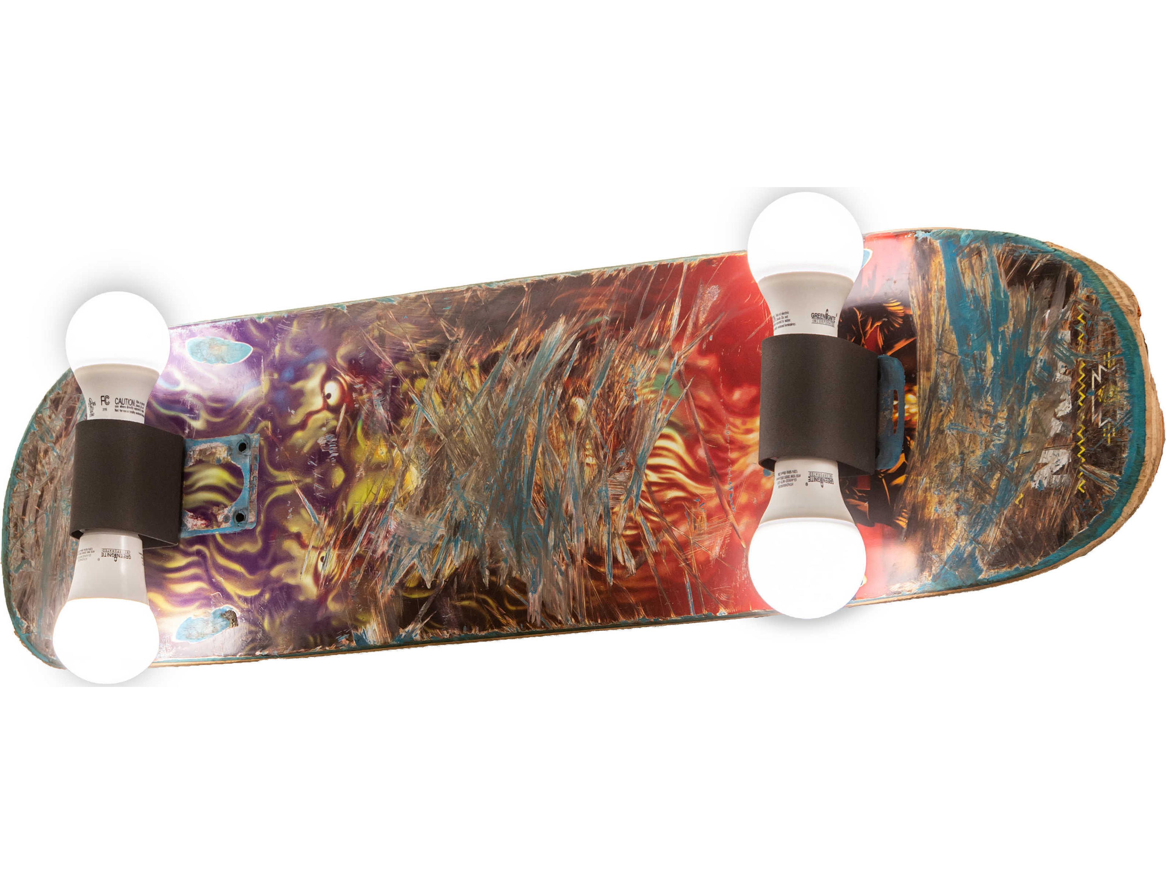 4-Light Blue Wall Sconce