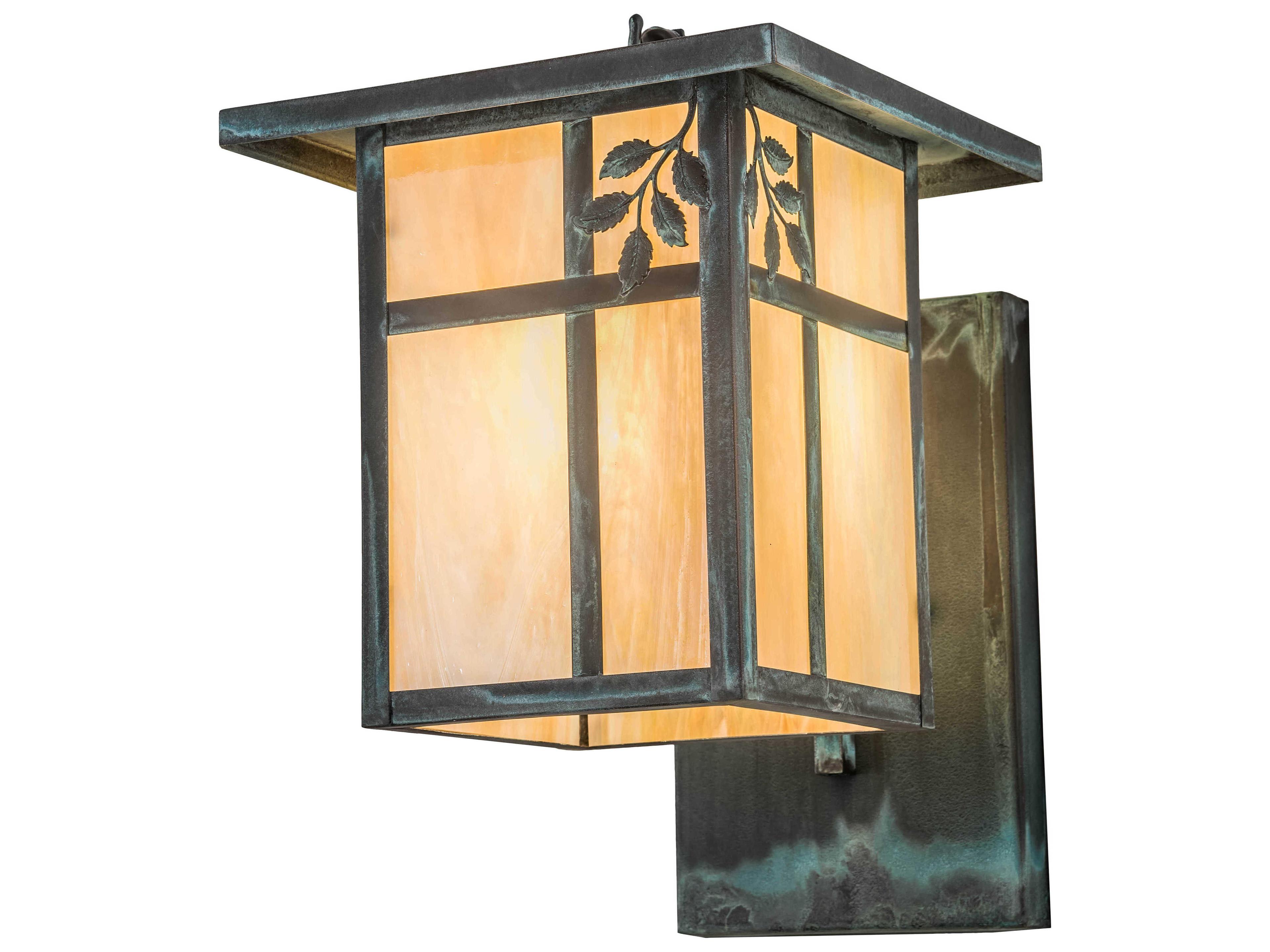 1-Light Green Wall Sconce