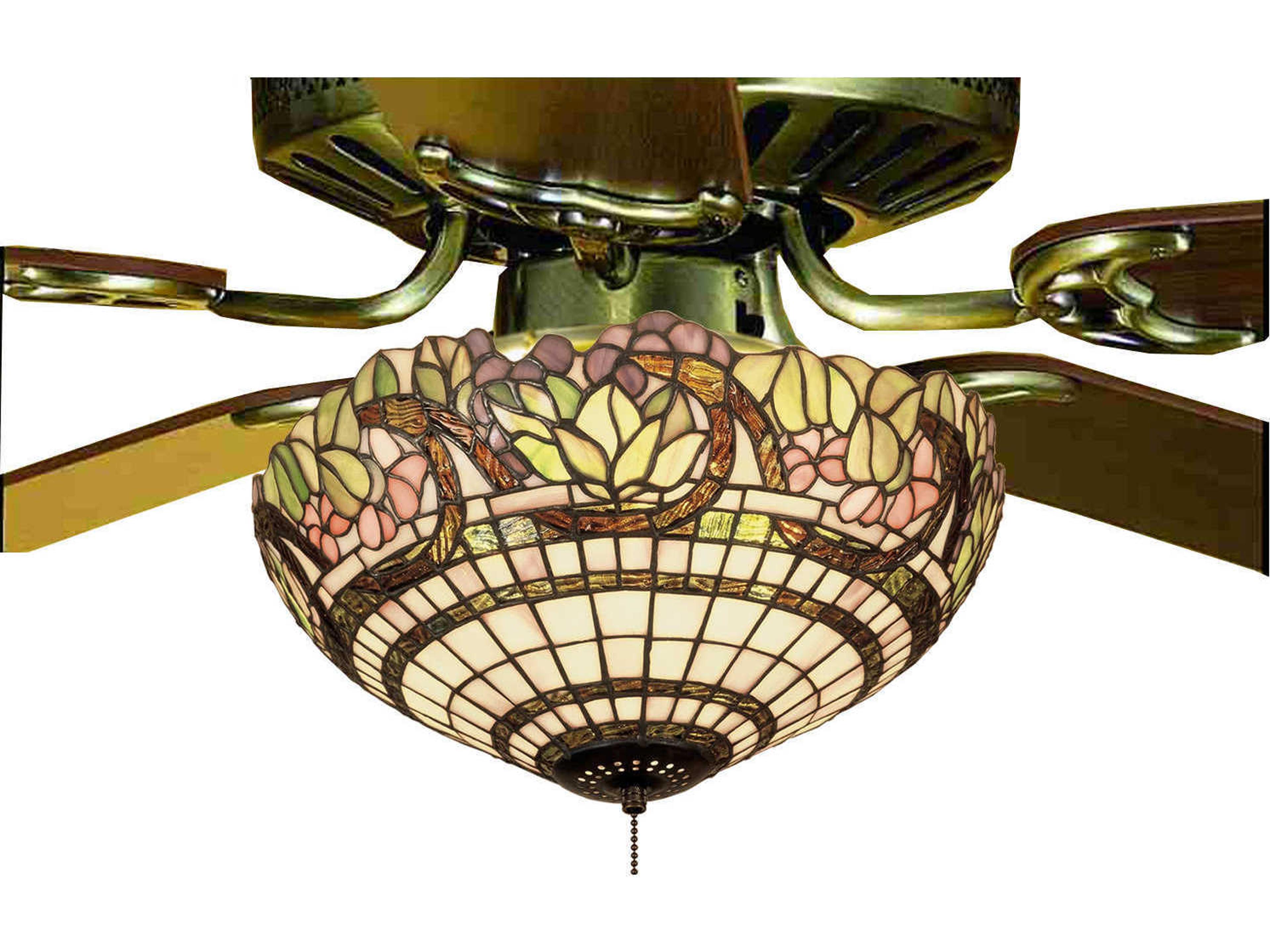 Meyda Handel Grapevine 3 - Light Fan Light Fixture