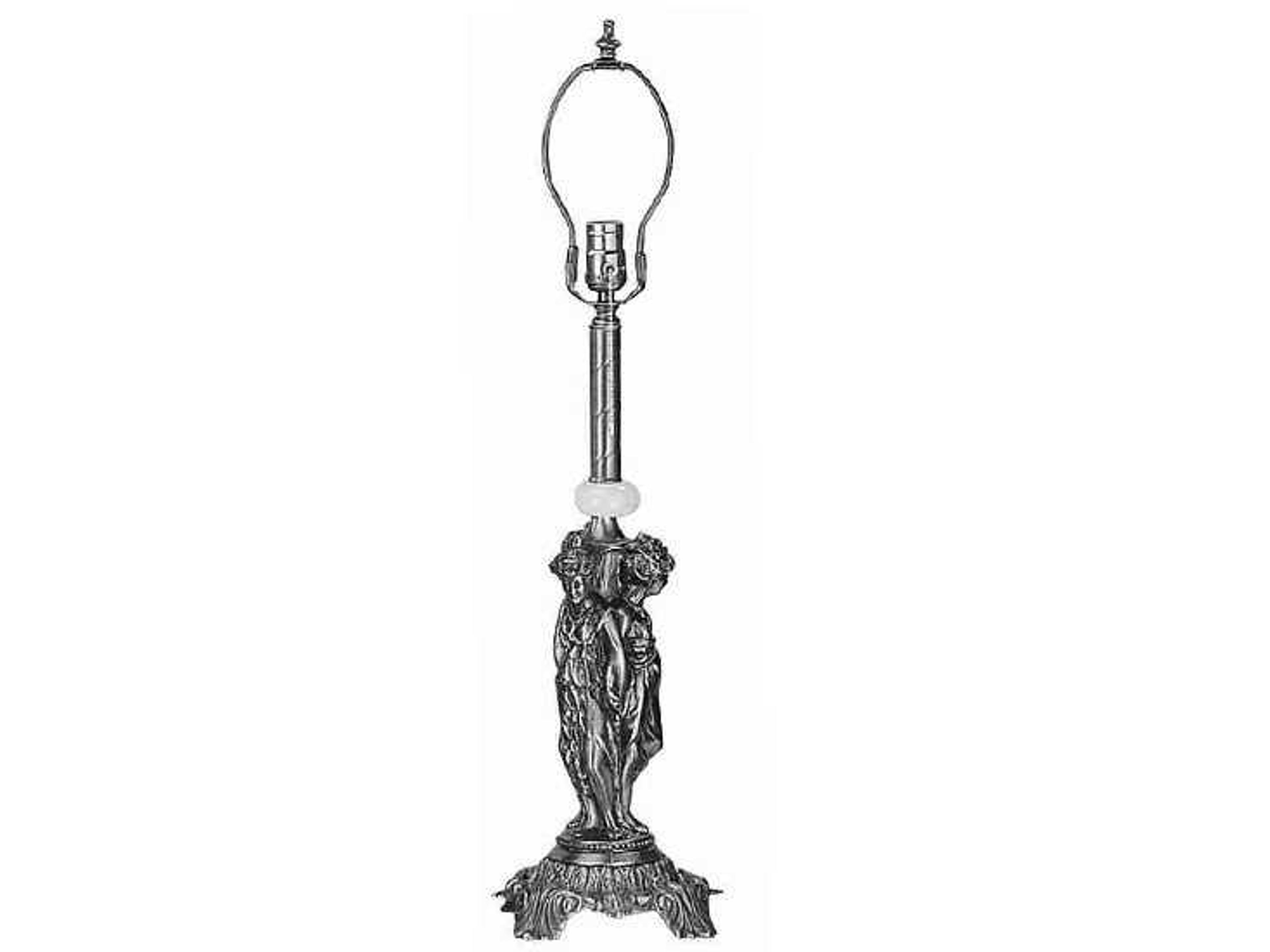 3-Graces Table Lamp Base