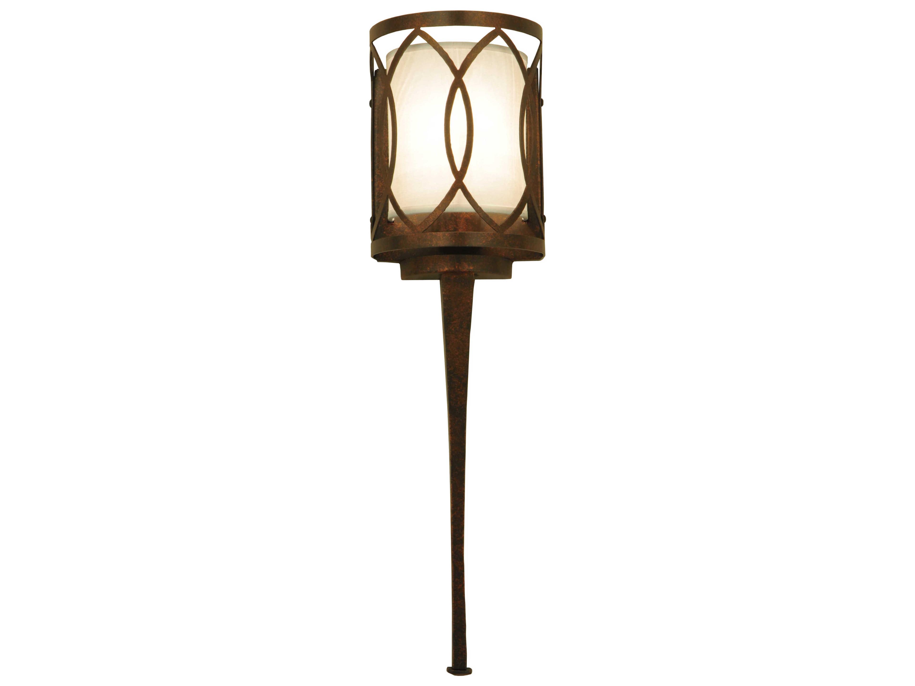 Victorian 1-Light Brown Wall Sconce