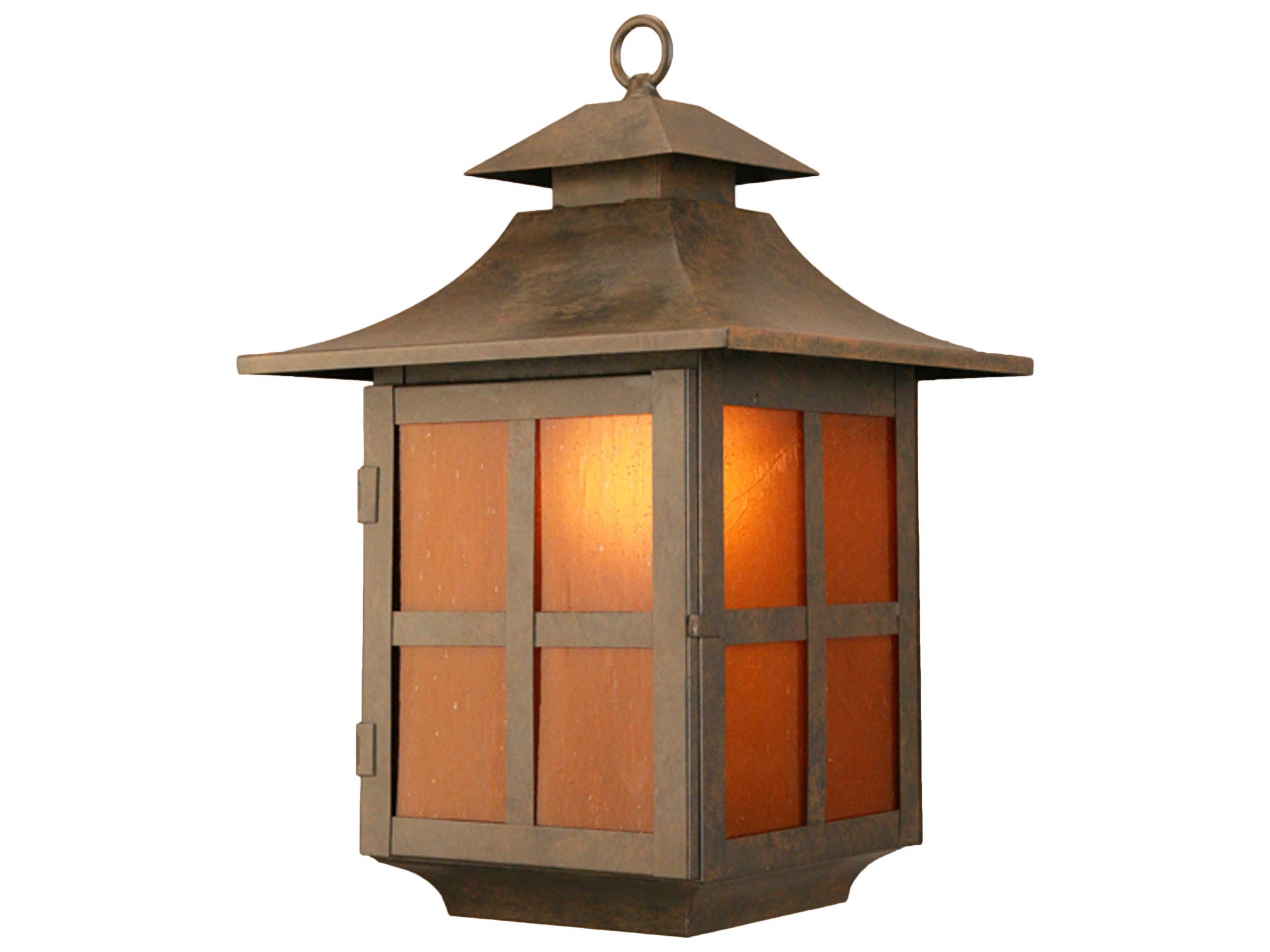 1 - Light Glass Outdoor Wall Light