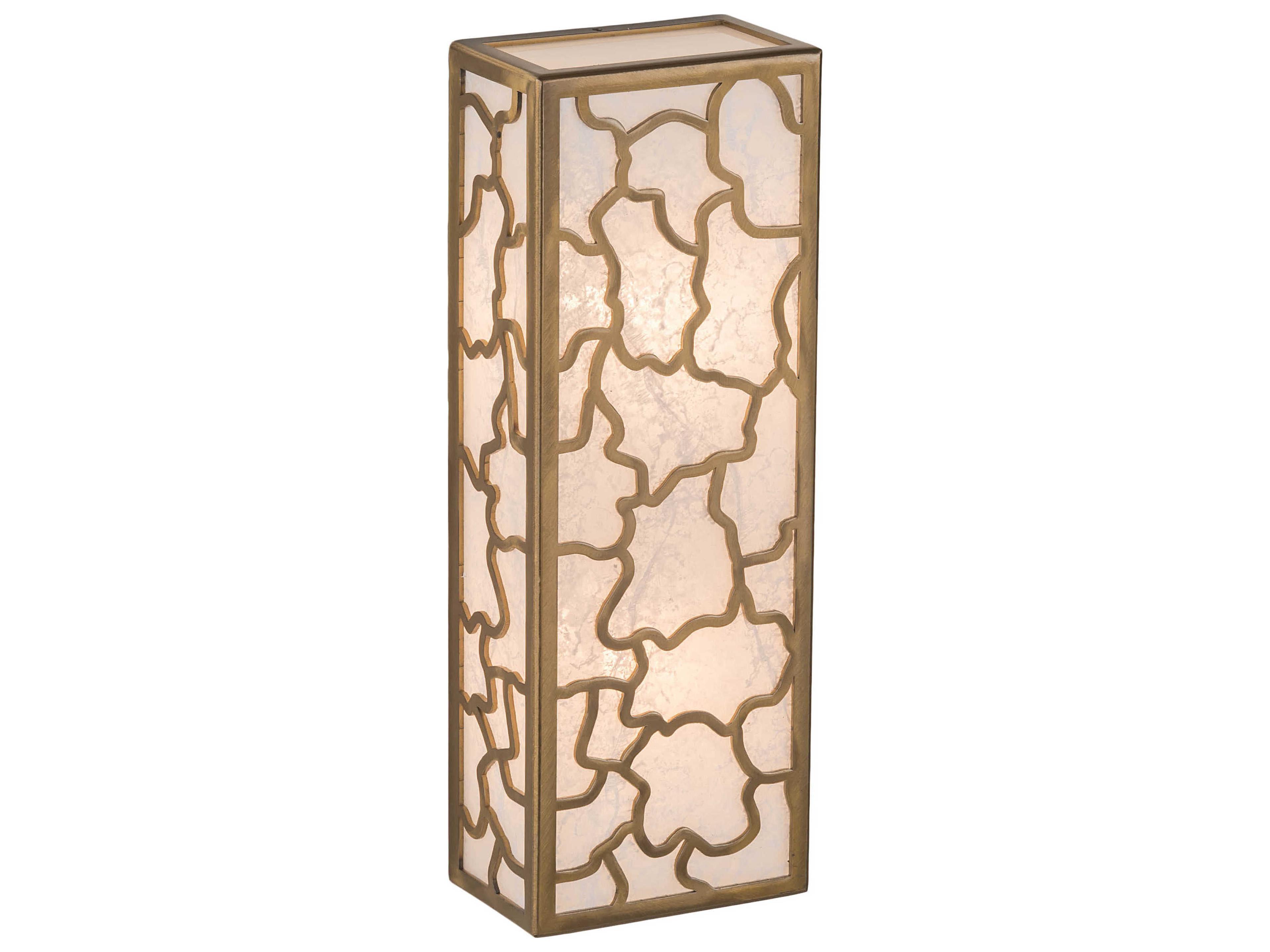 Meyda 2-Light Brass Wall Sconce