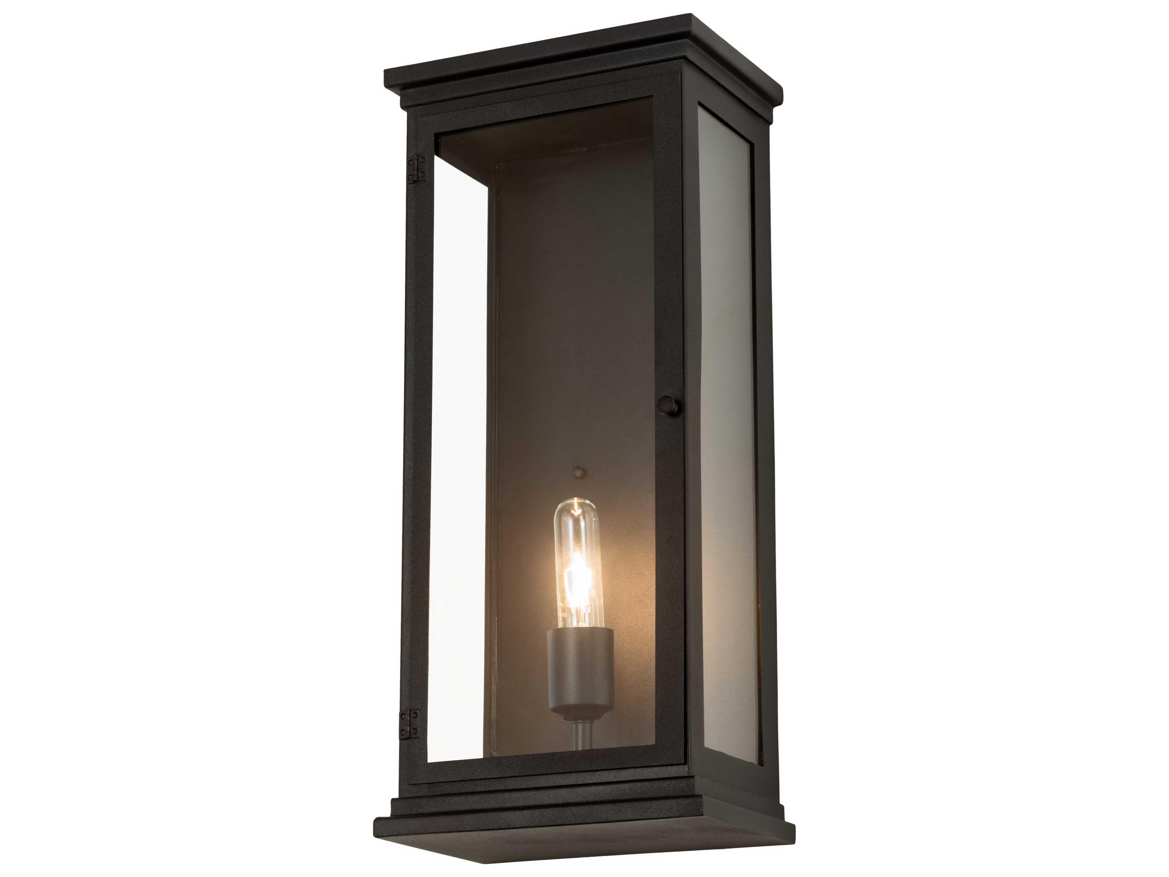 Whitman 1 - Light Glass Outdoor Wall Light