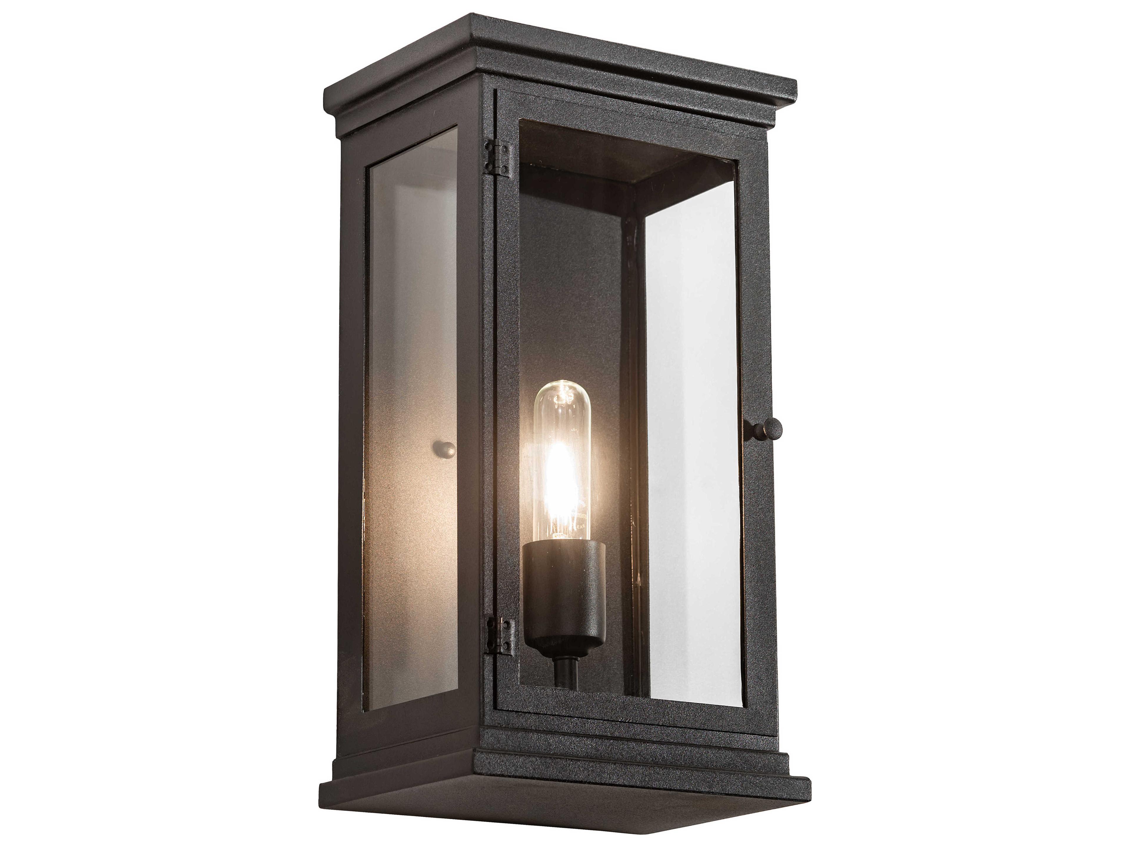 Whitman 1 - Light Glass Outdoor Wall Light