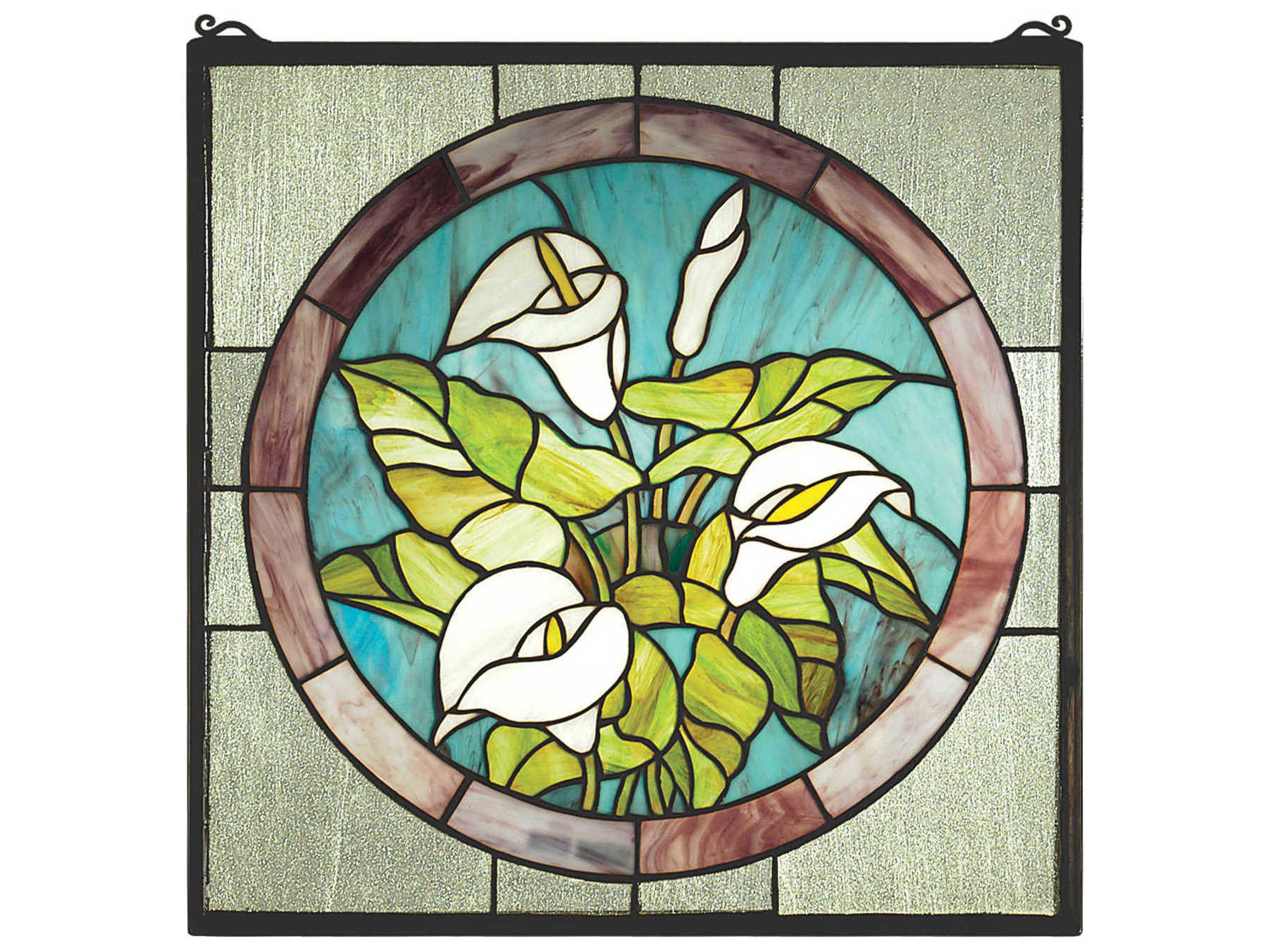 Calla Lily Stained Glass Window