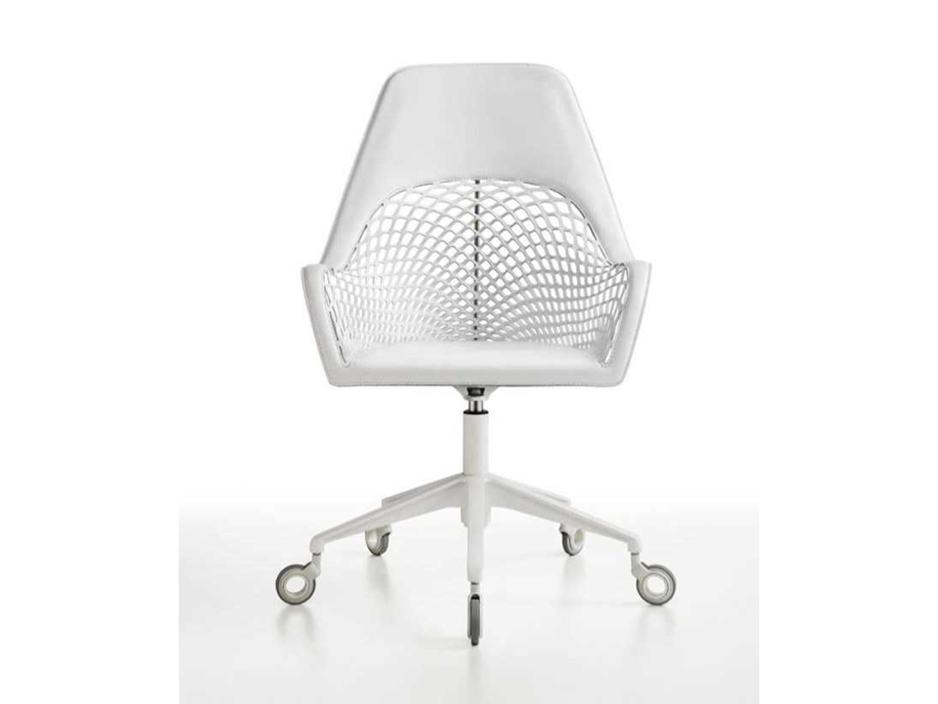 Guapa Leather Office Chair Adjustable Swivel