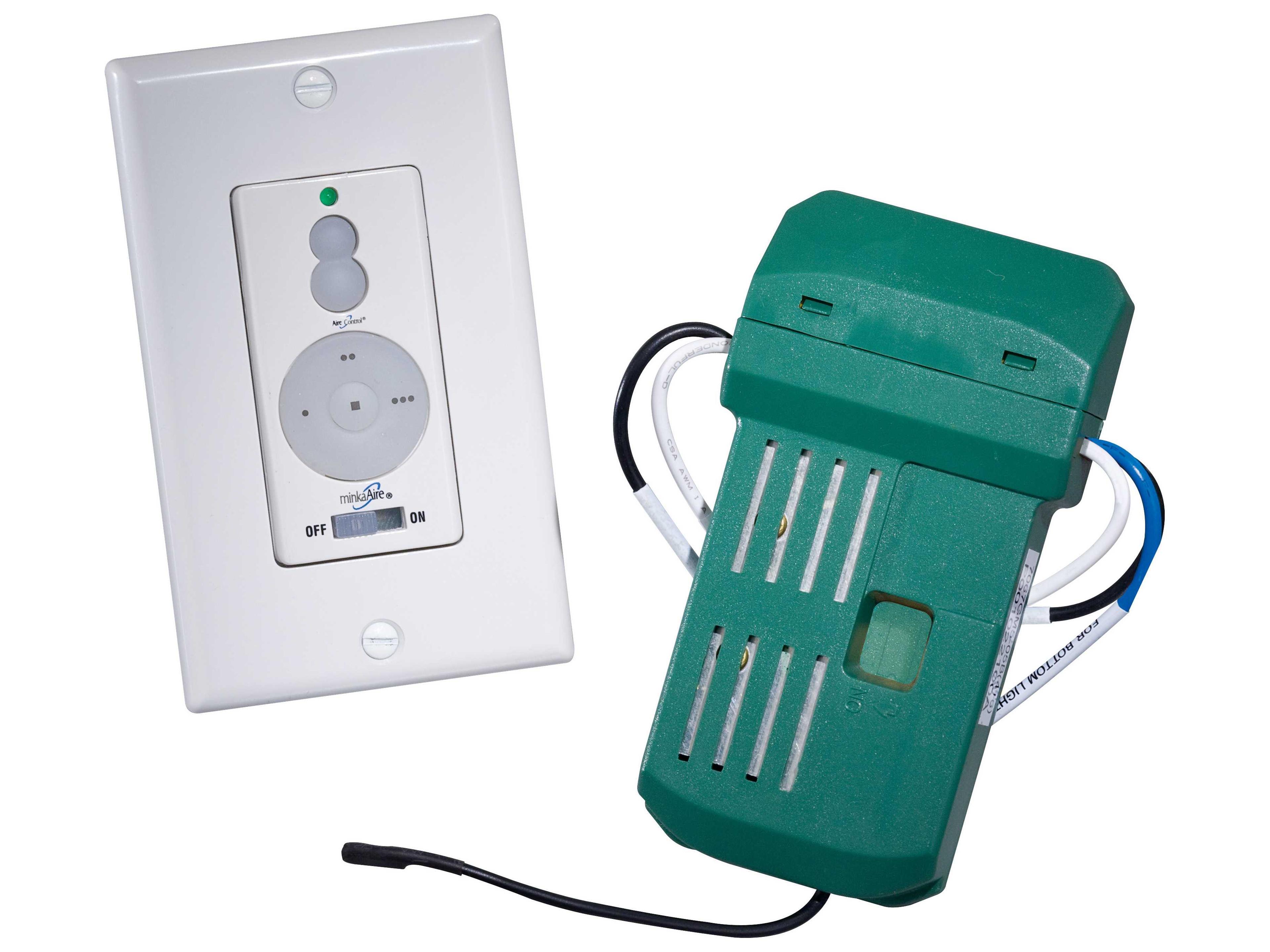 Minka-Aire Wall Control Kit with Manual Reverse and Receiver