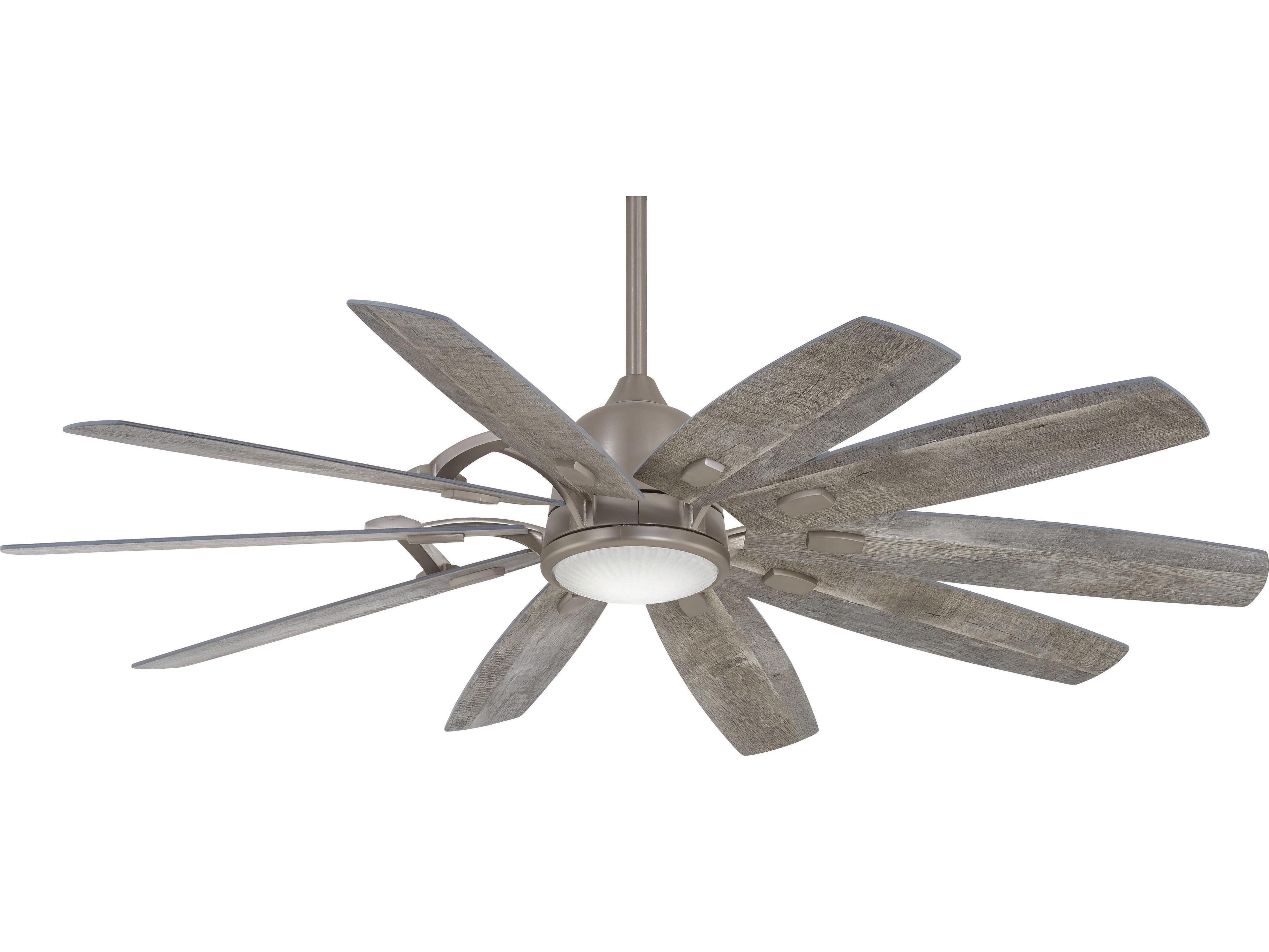 Barn 65 Inch Smart Ceiling Fan in Burnished Nickel