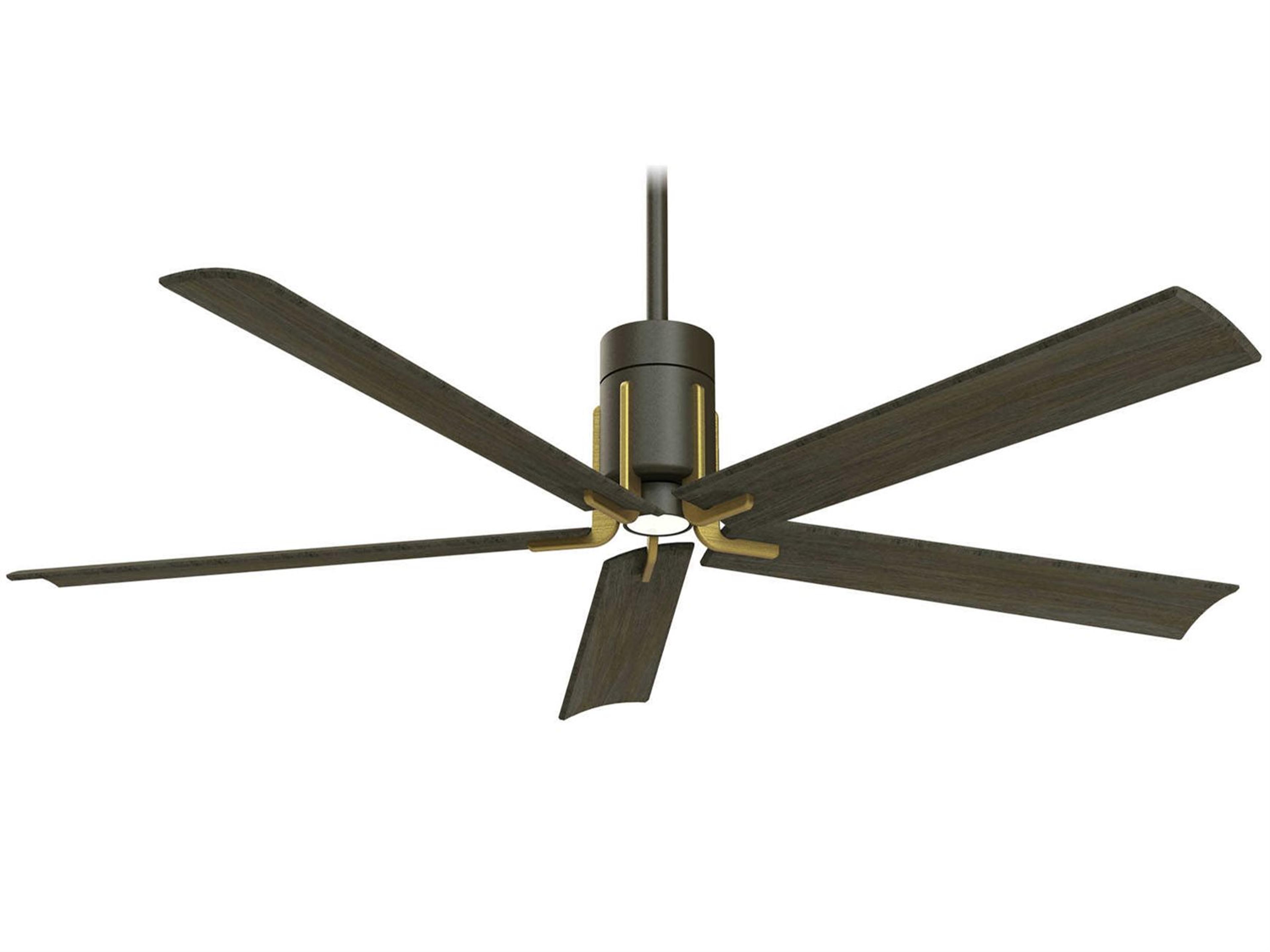 Minka-Aire Oil Rubbed Bronze / Toned Brass 60" LED Ceiling Fan