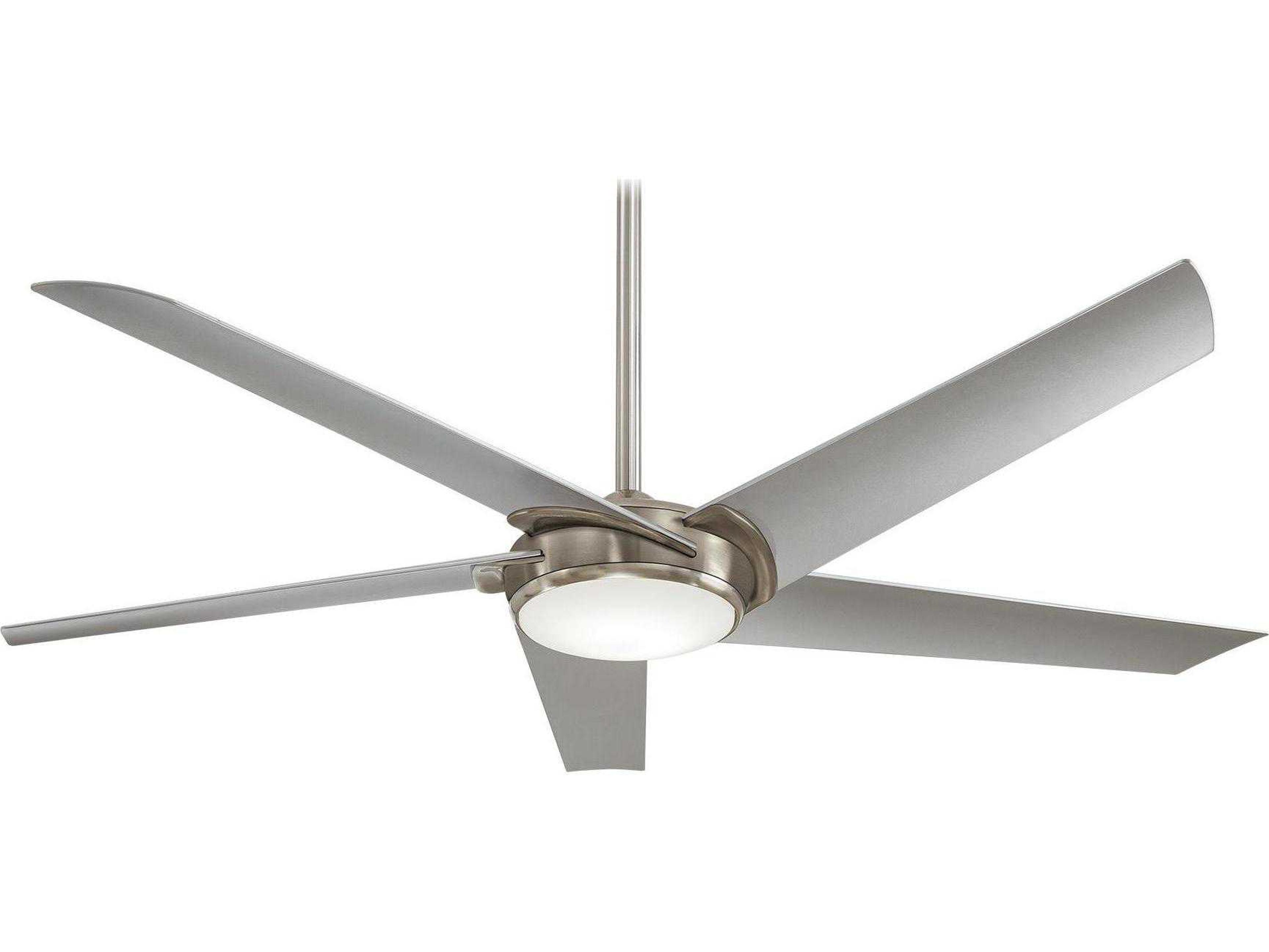 Raptor 60 Inch LED Ceiling Fan in Brushed Nickel