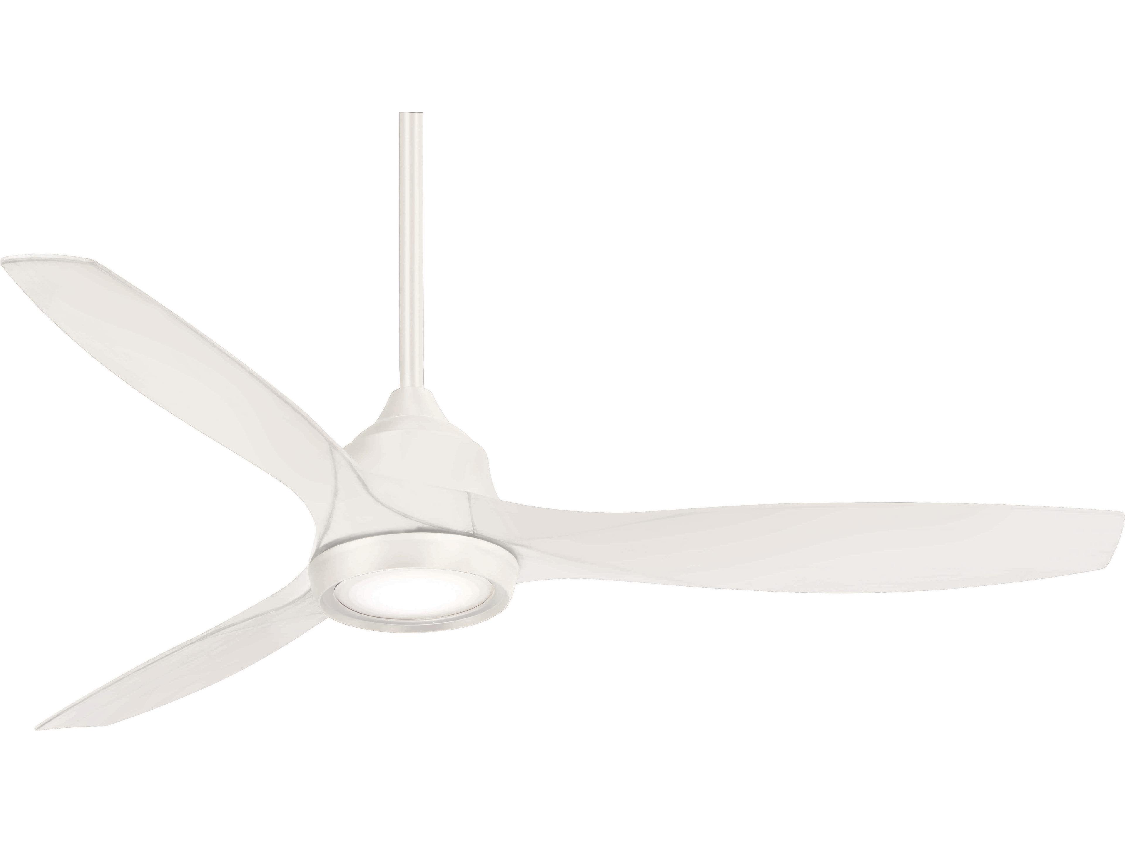 Skyhawk 60 Inch LED Ceiling Fan in Flat White
