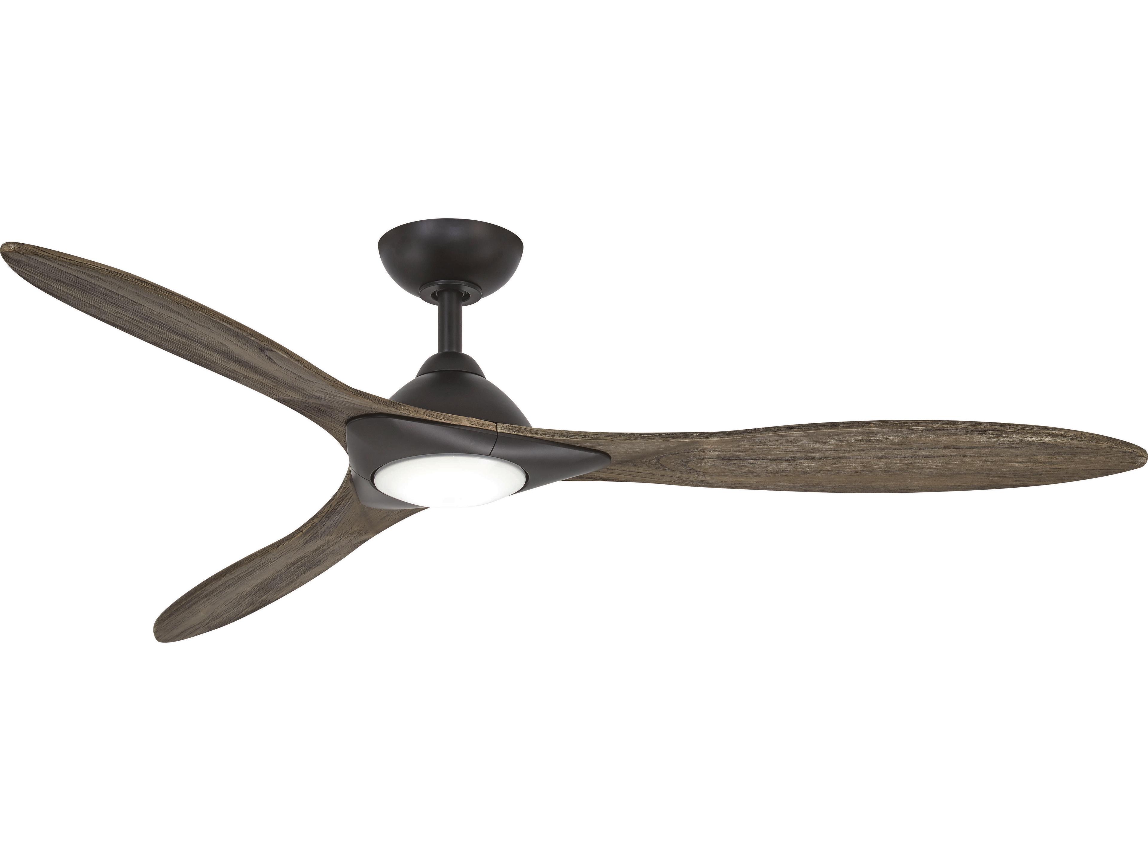 Sleek 60 Inch Smart LED Ceiling Fan in Oil Rubbed Bronze
