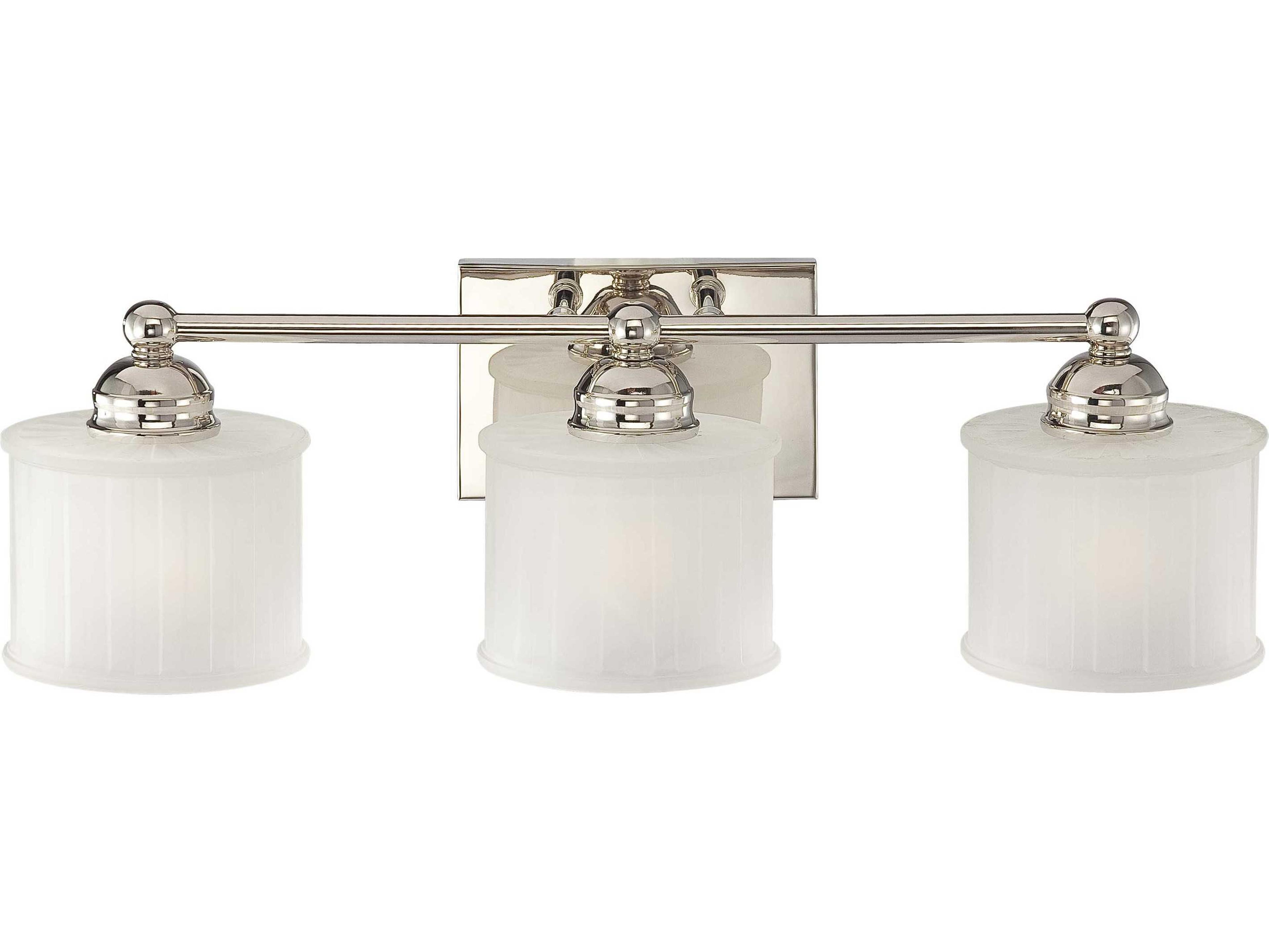 1730 Series Polished Nickel Vanity Light
