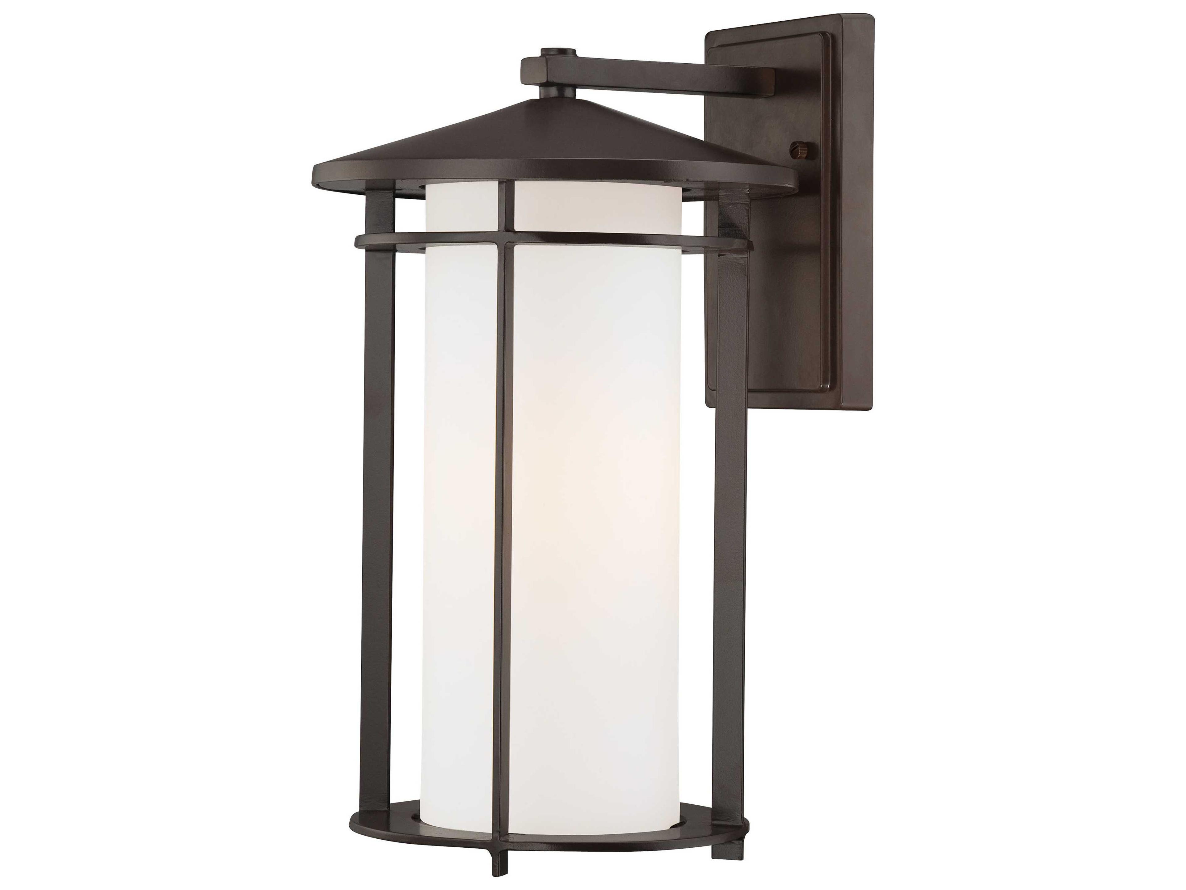 Addison Park Glass Outdoor Wall Light