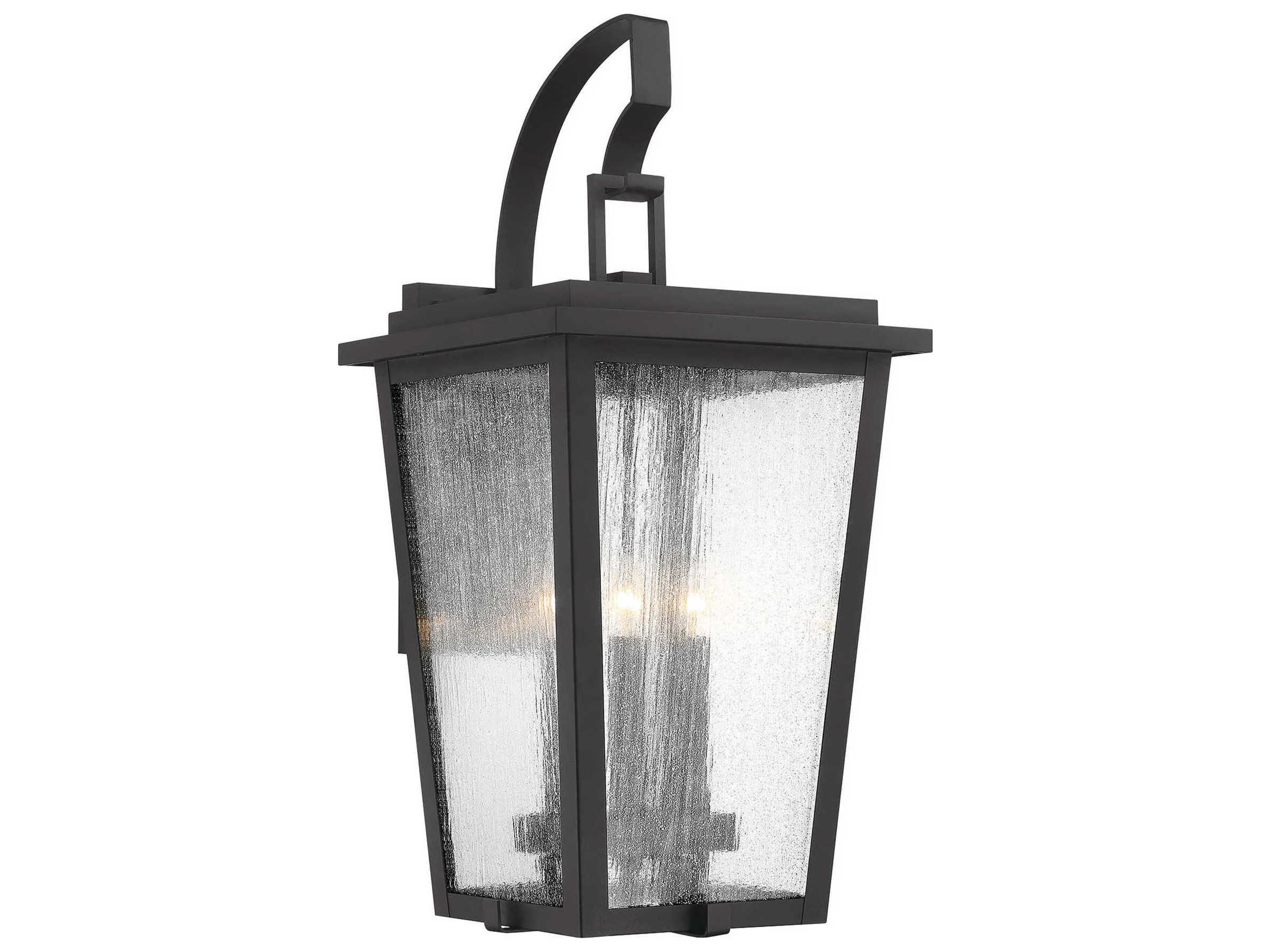 Cantebury 4 - Light Glass Outdoor Wall Light