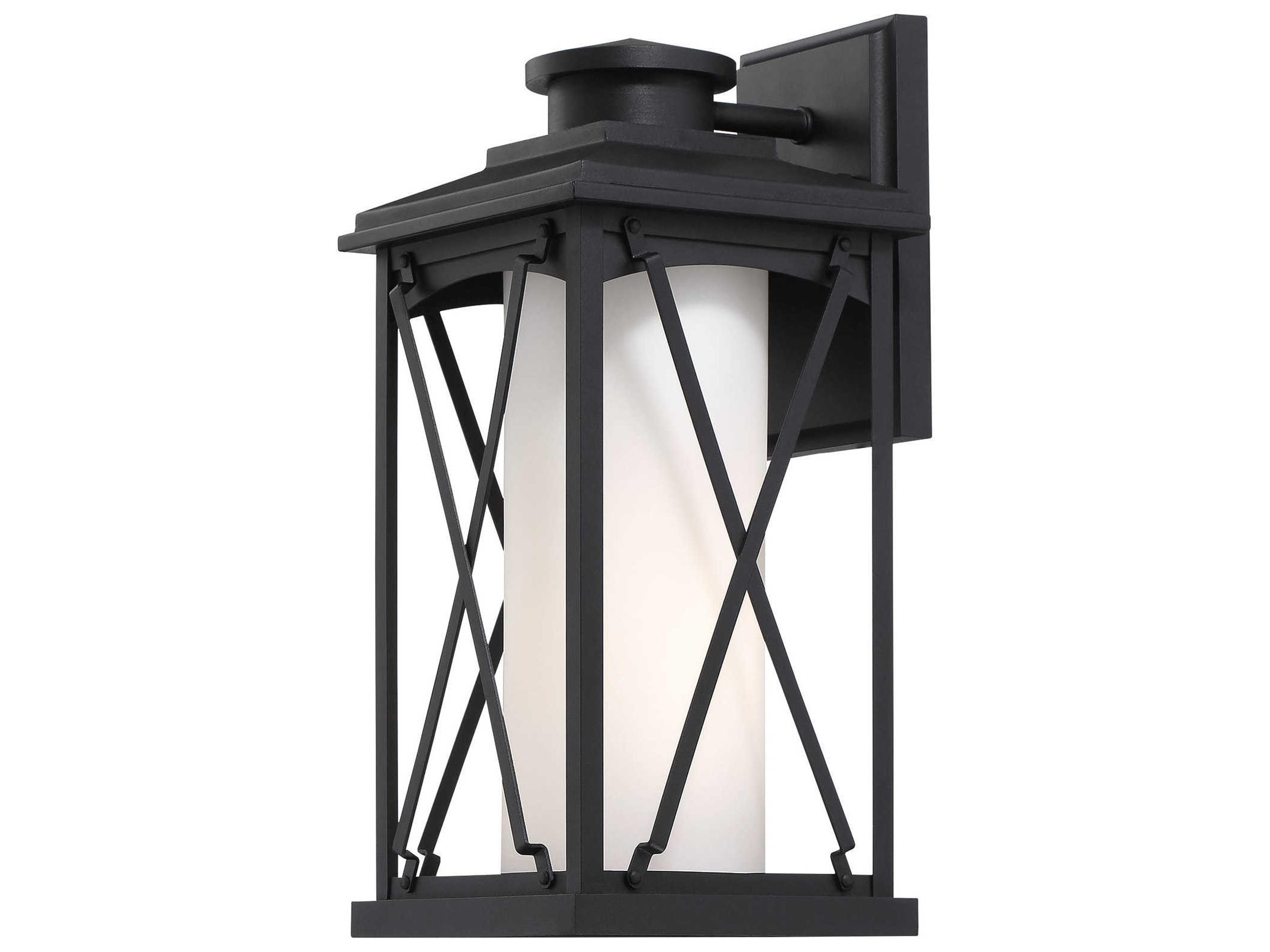 Lansdale 1 - Light Glass Outdoor Wall Light