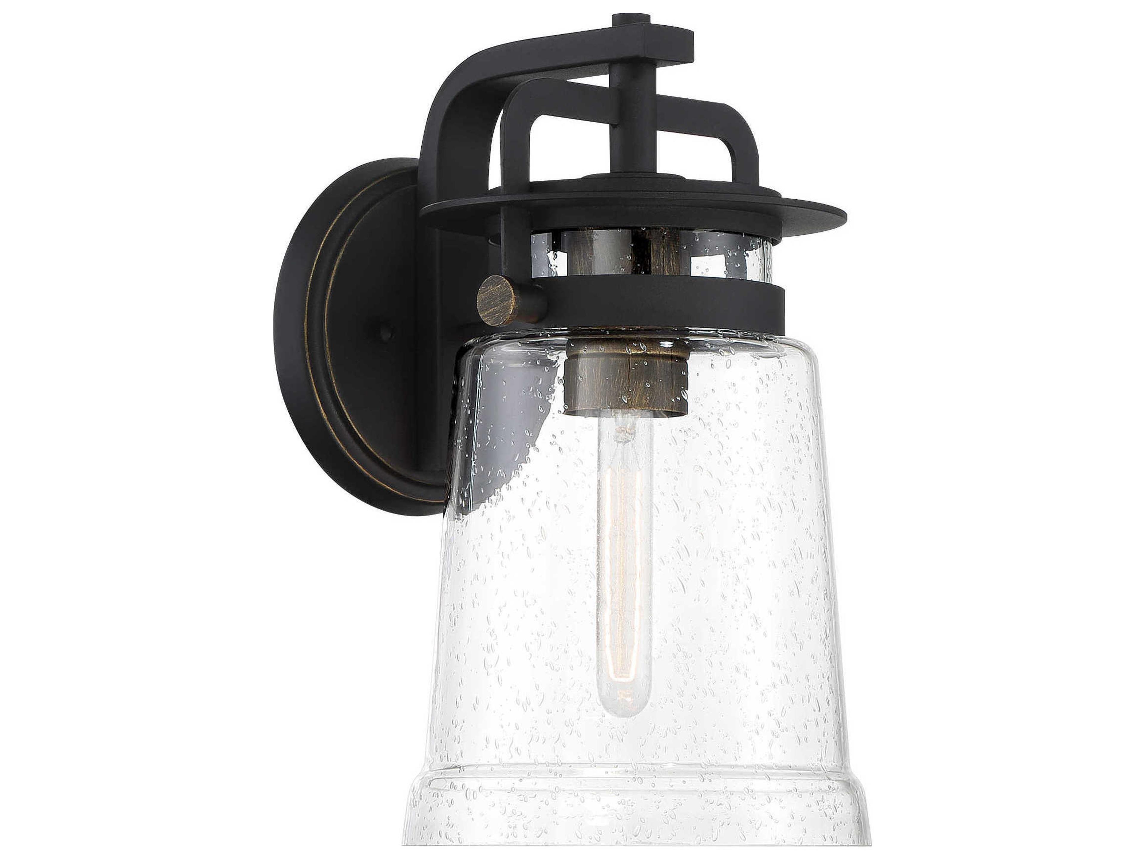 Maribel Heights 1 - Light Glass Outdoor Wall Light