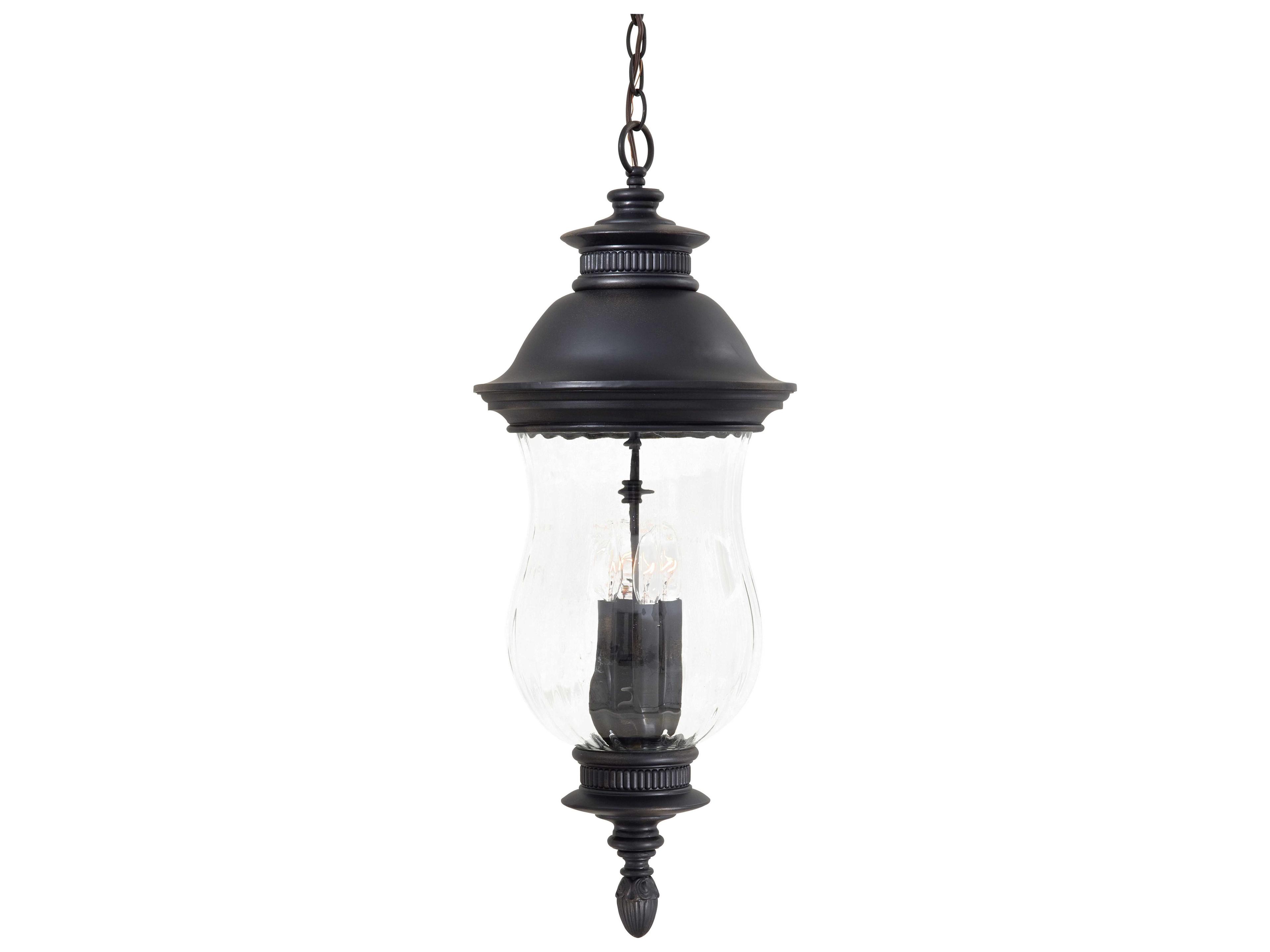 Newport Glass Outdoor Hanging Light