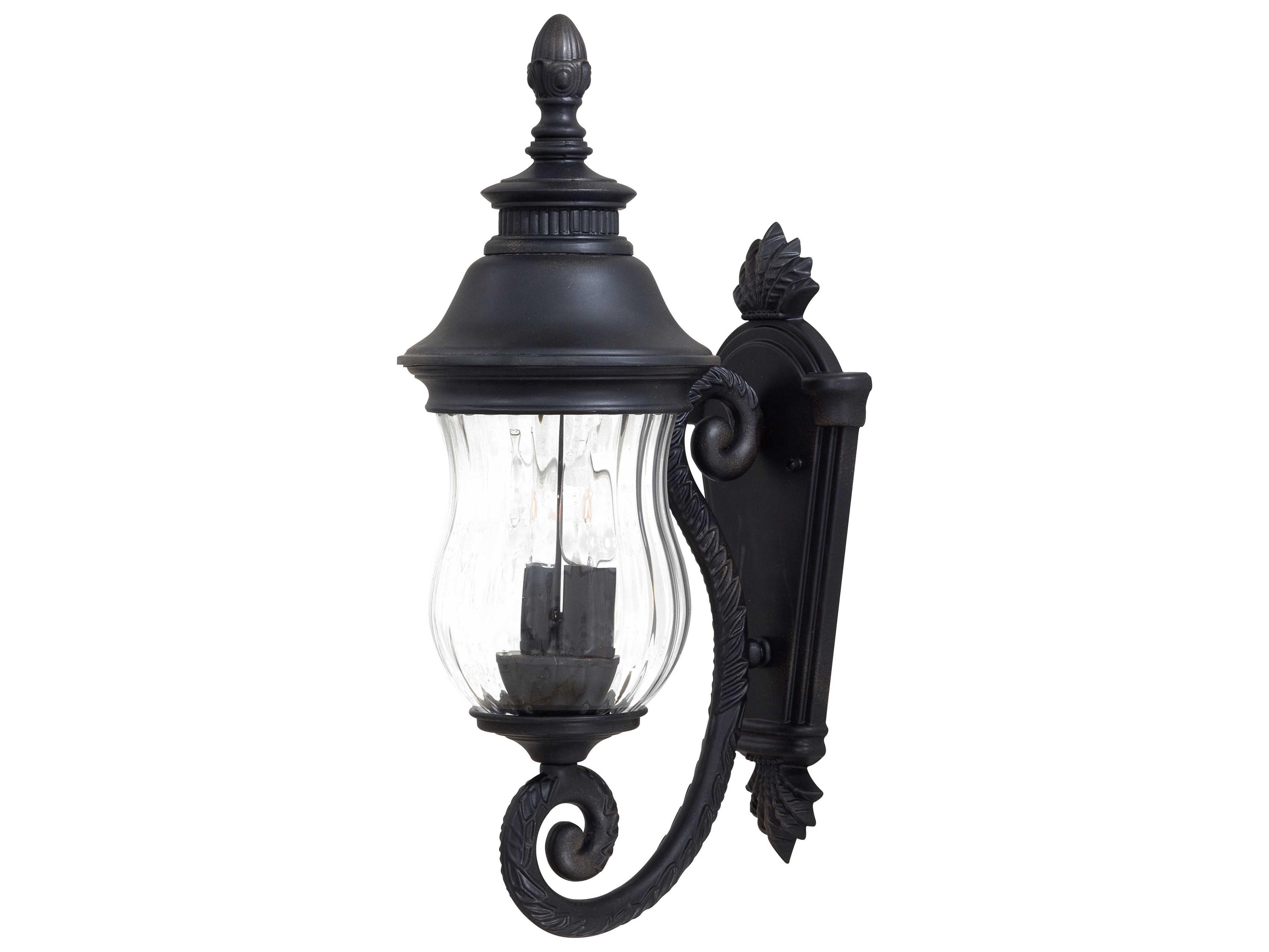 Newport Glass Outdoor Wall Light