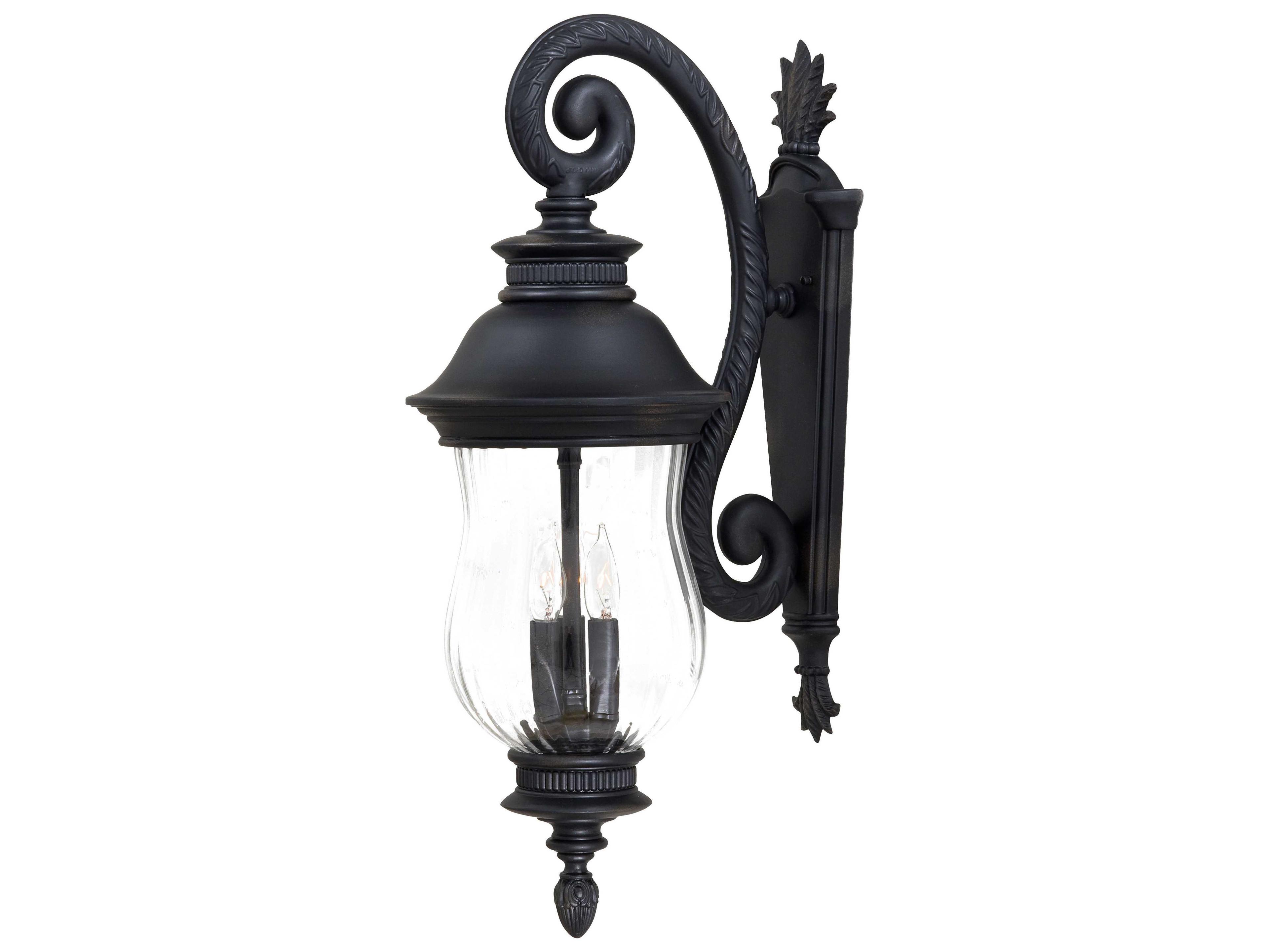 Newport Glass Outdoor Wall Light
