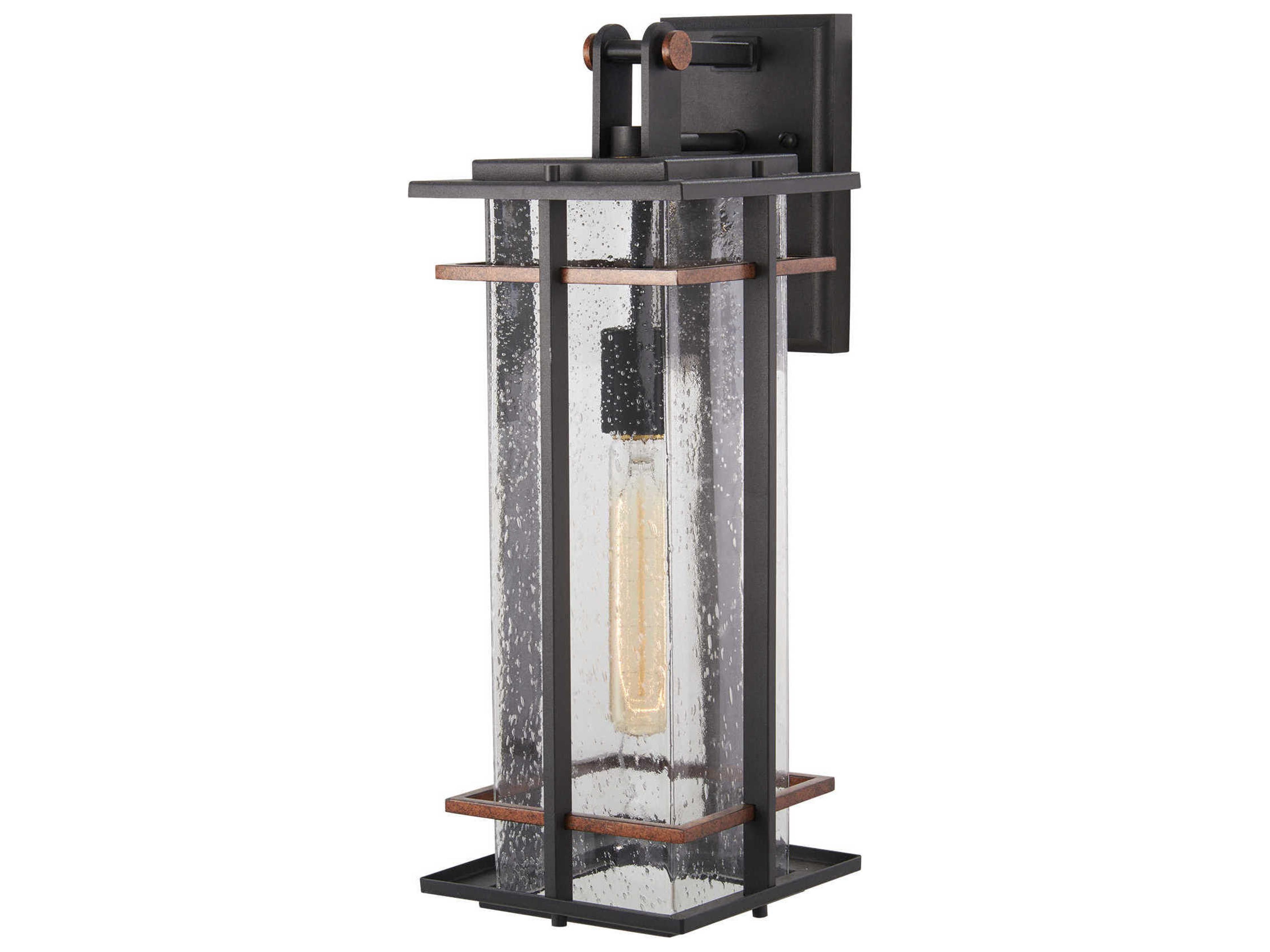 San Marcos Glass Outdoor Wall Light