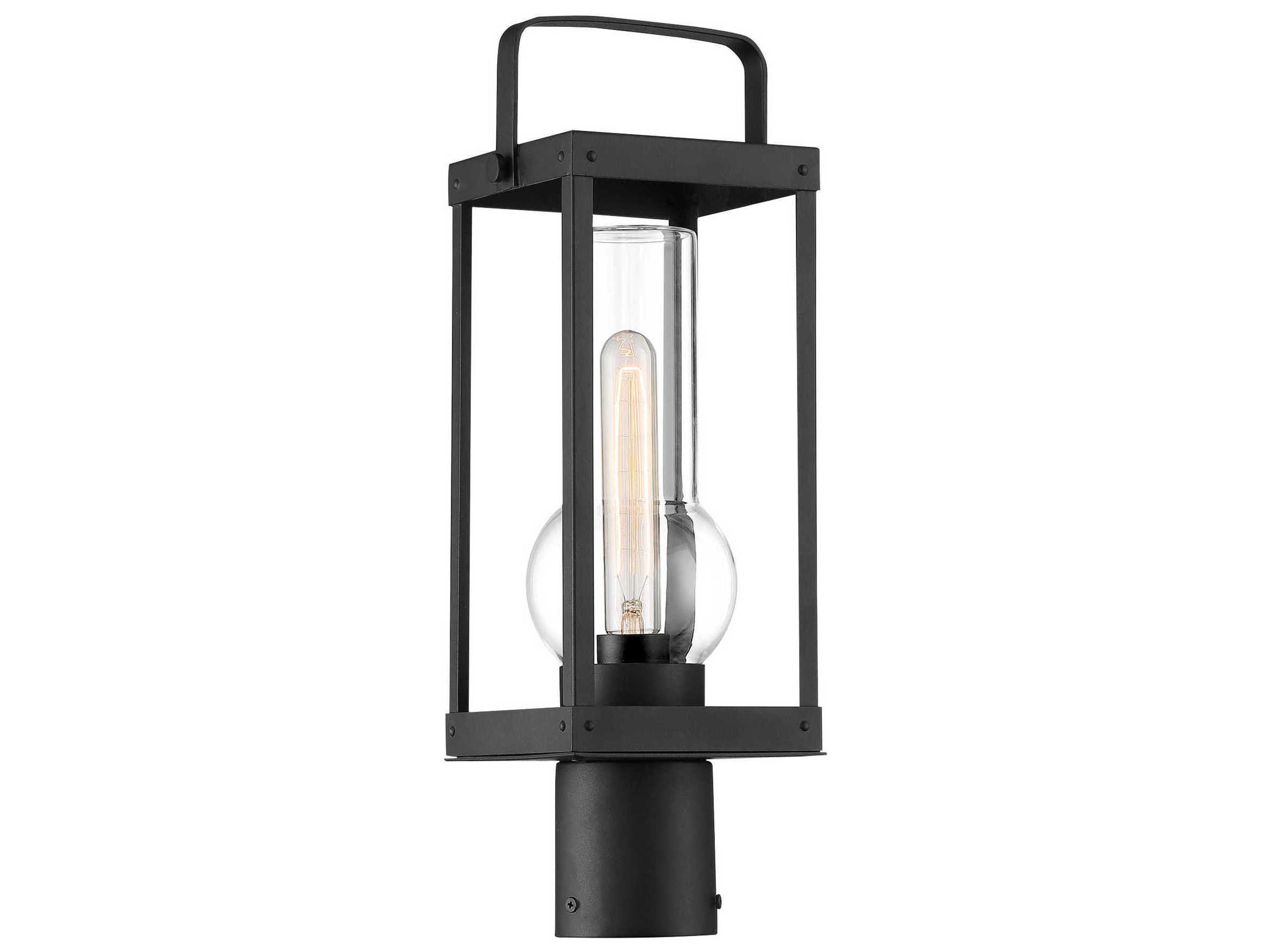 Minka Lavery Sullivans Landing 1 - Light Glass Outdoor Post Light