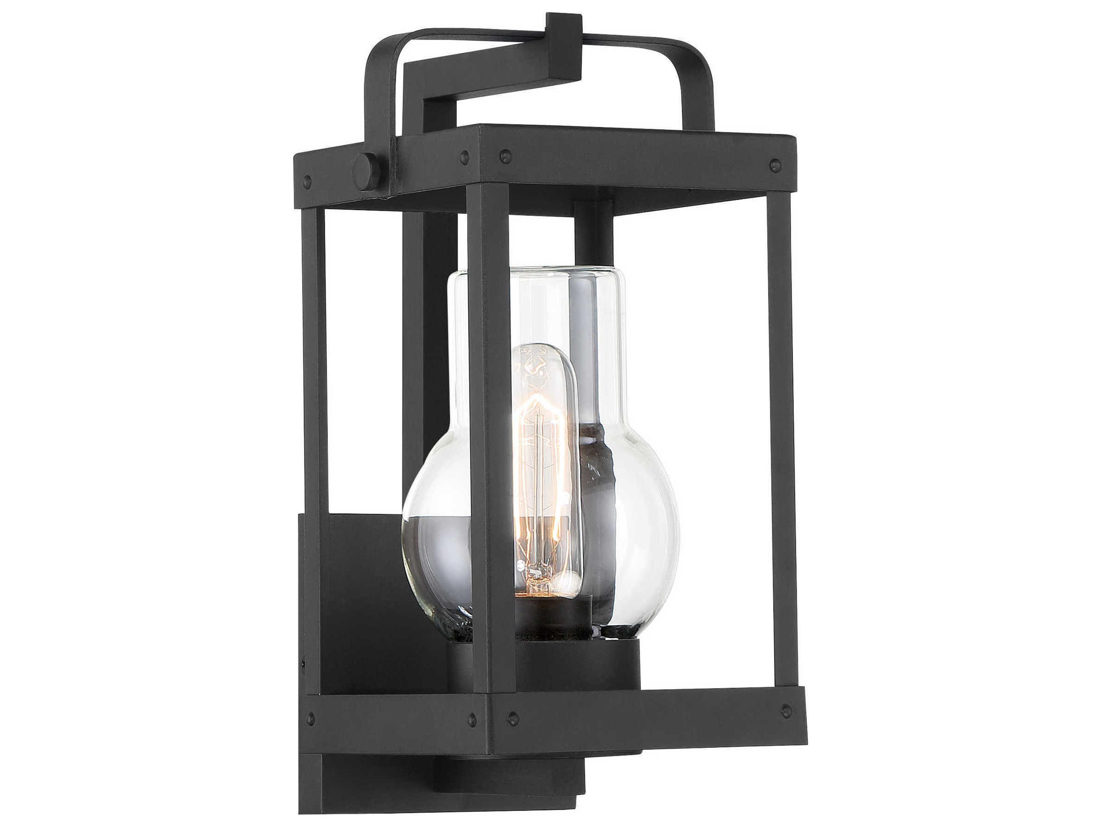 Sullivans Landing 1 - Light Glass Outdoor Wall Light