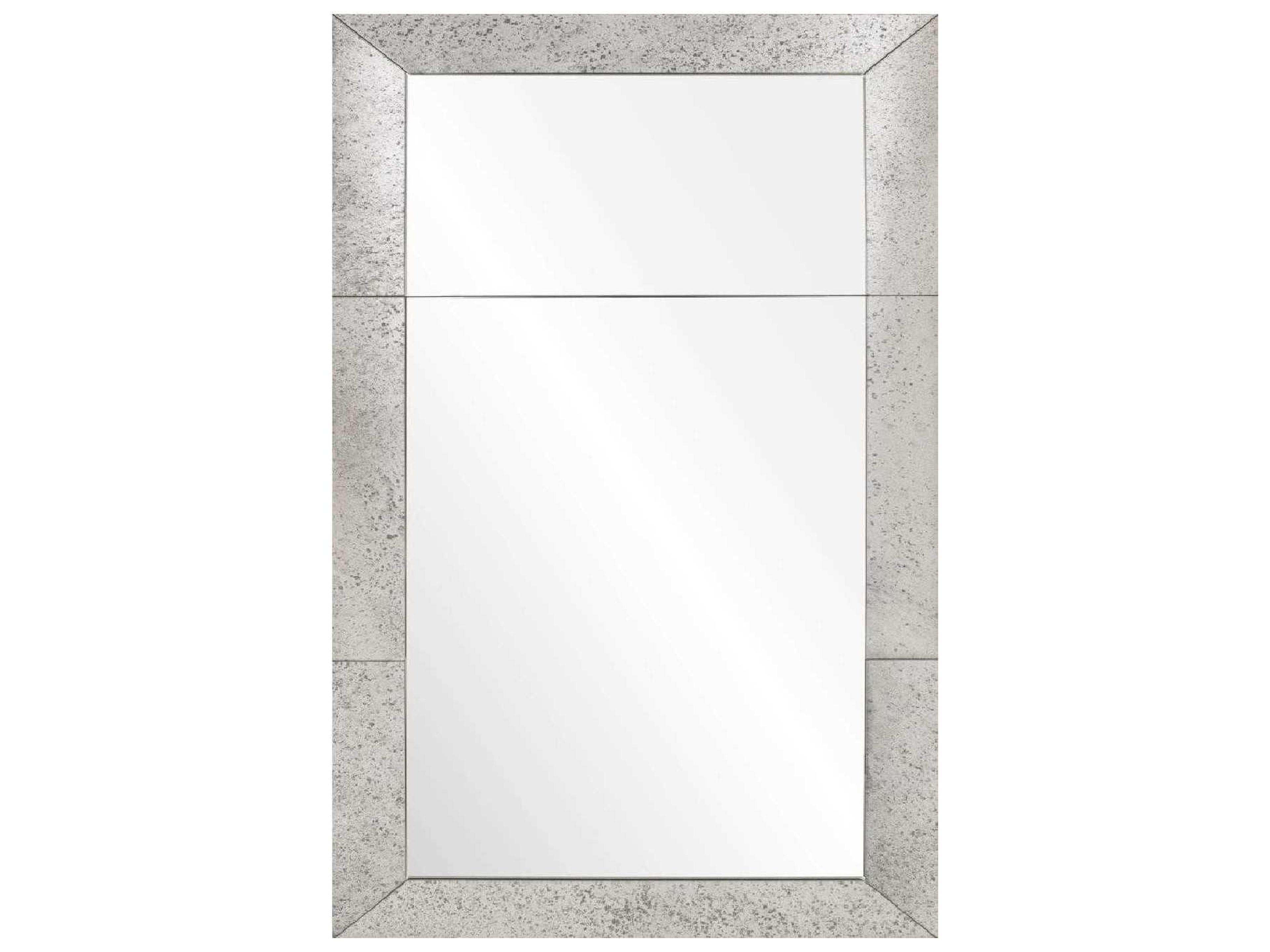 Mirror Home Antiqued Rectangular Wall Mirror