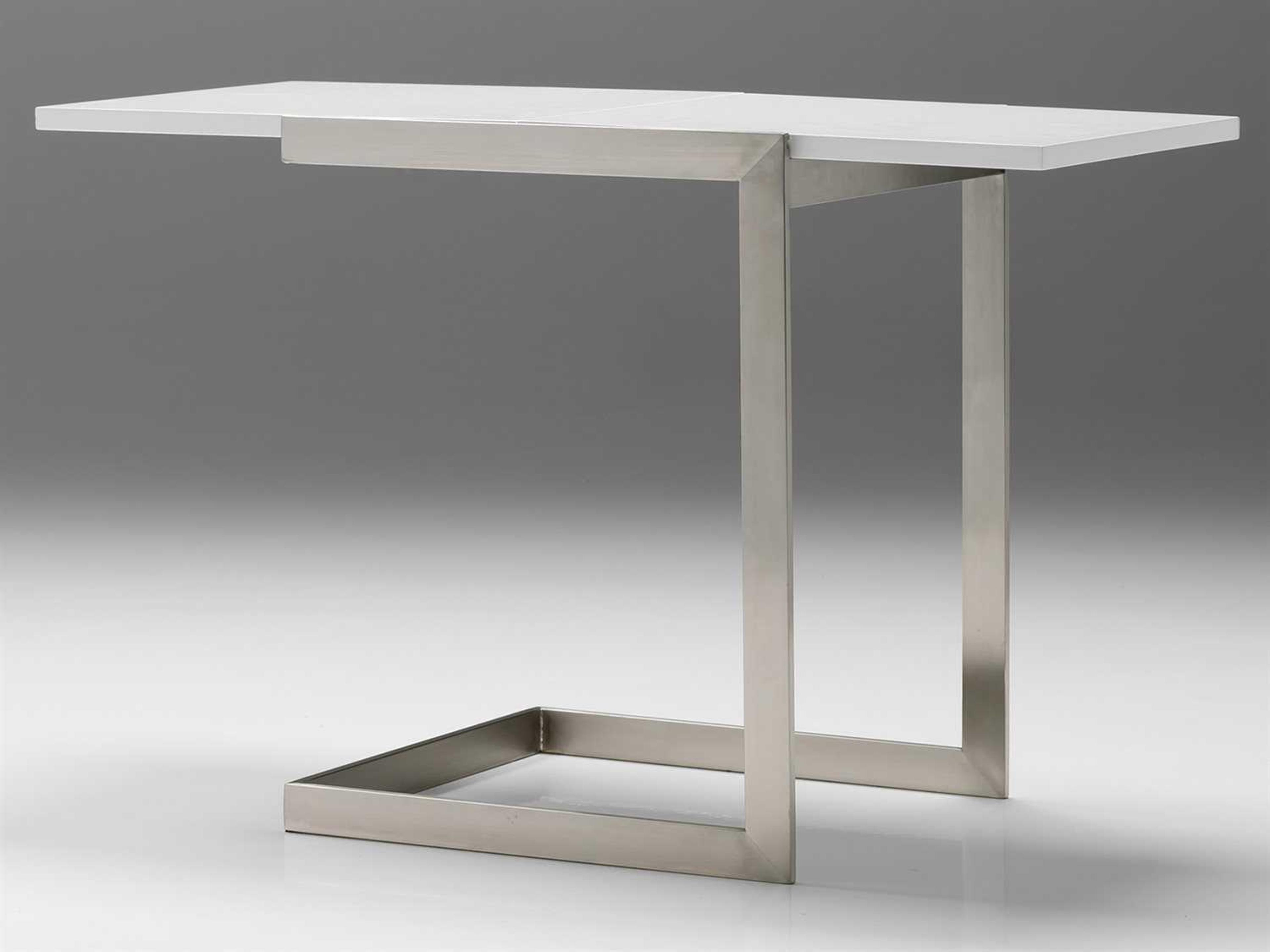 Faze Rectangular Glass End Table