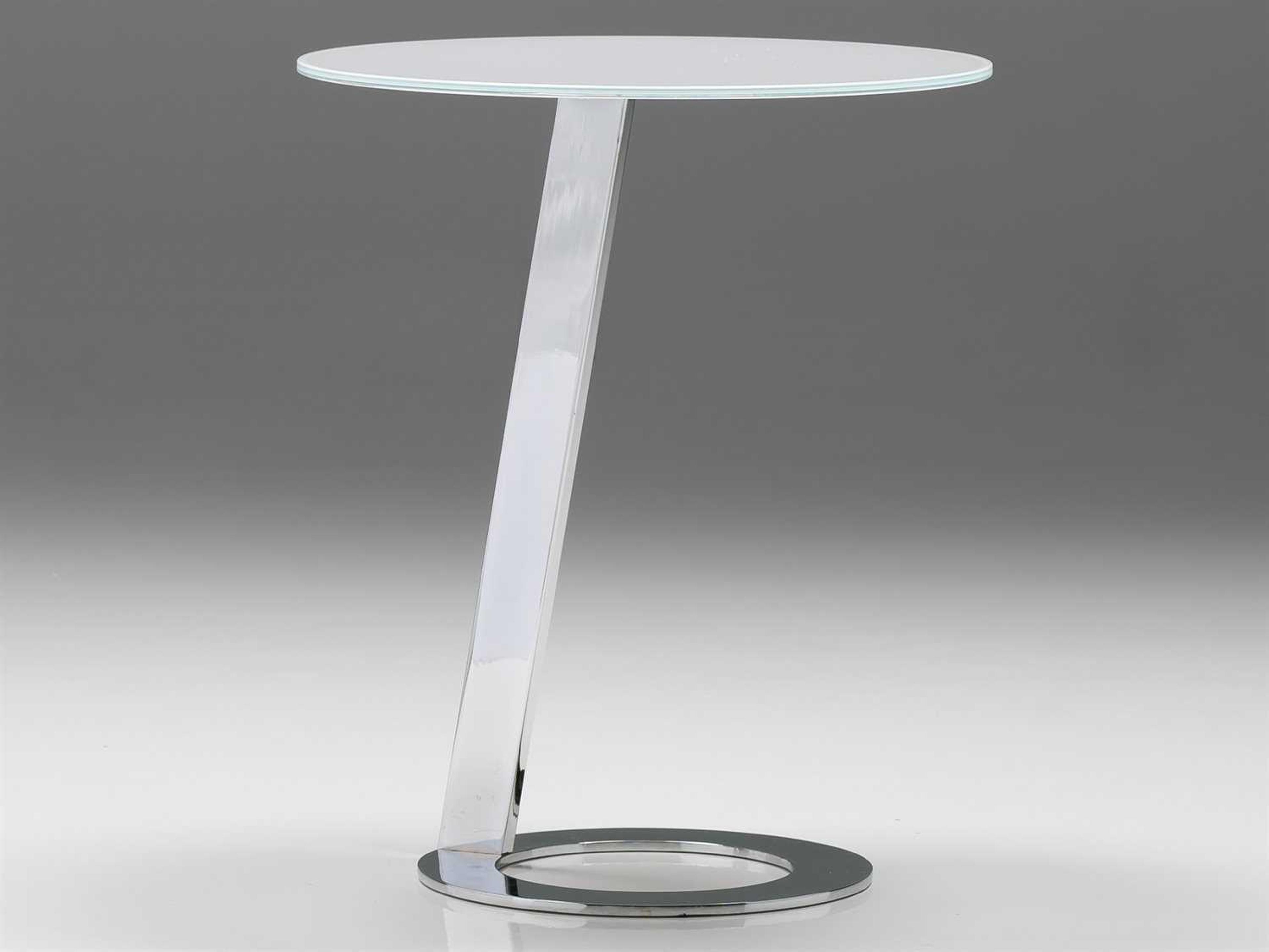 Vivid Rectangular Glass End Table