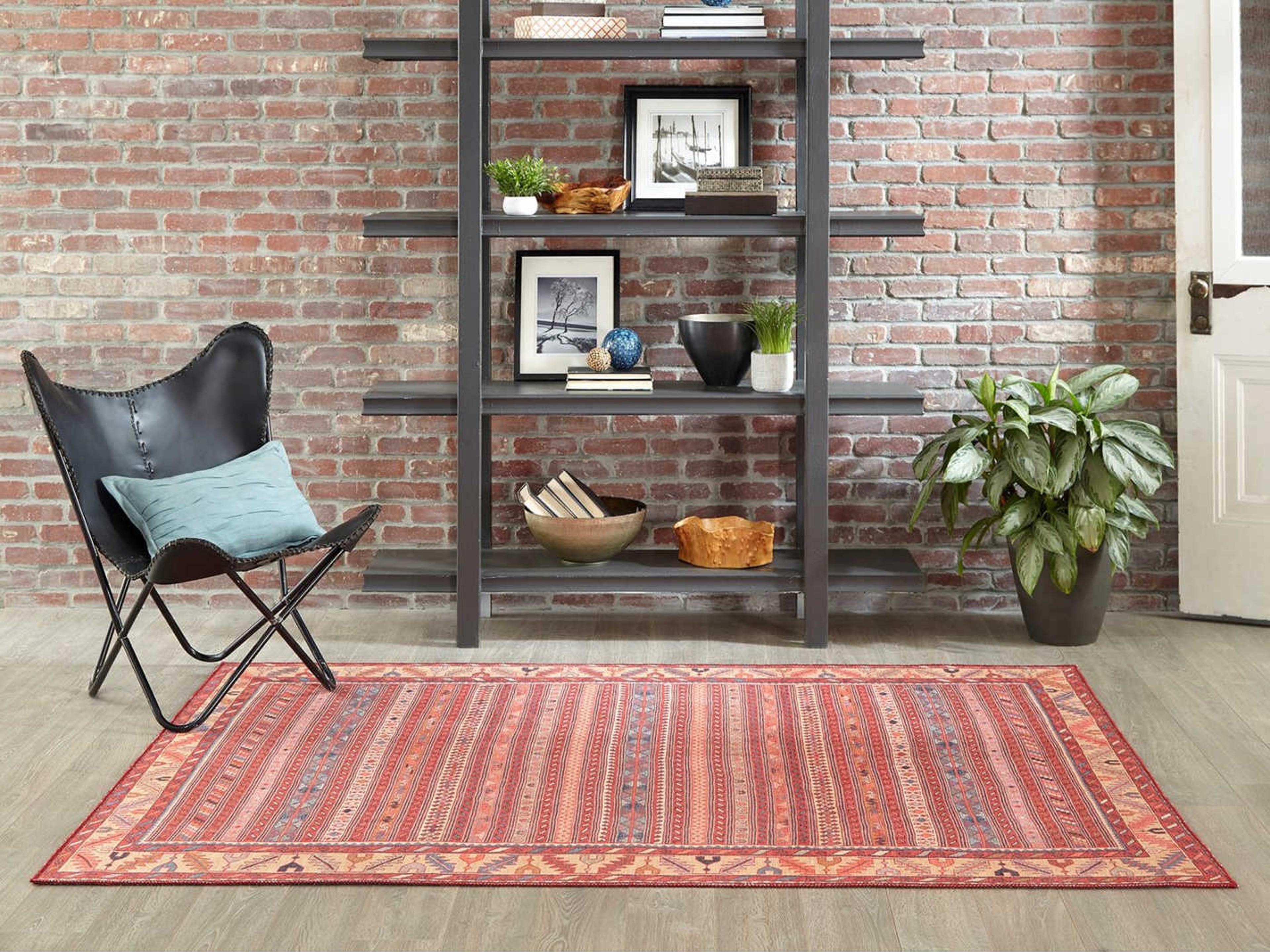 Momeni Afshar Bordered Area Rug