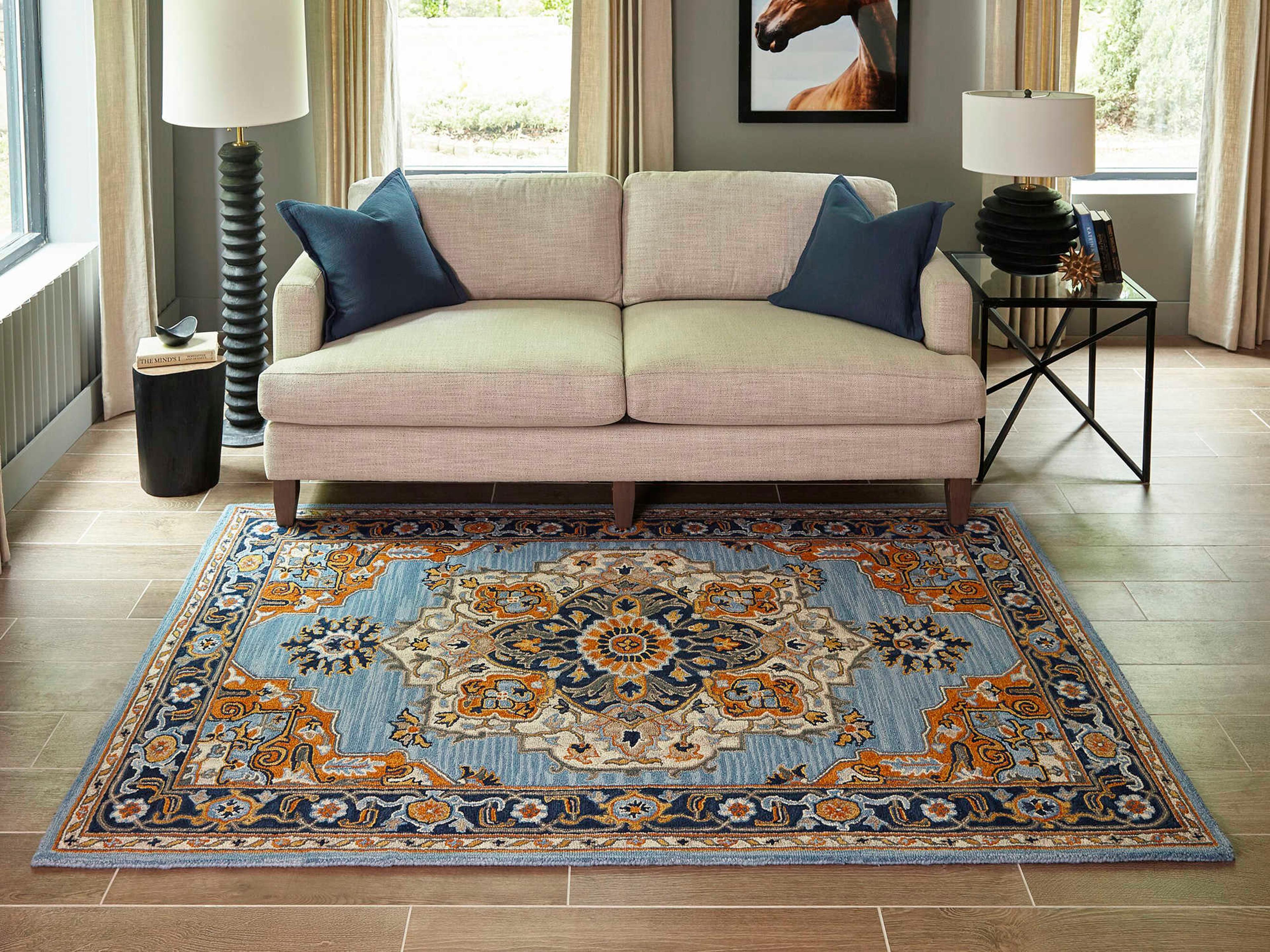 Momeni Ibiza Bordered Area Rug