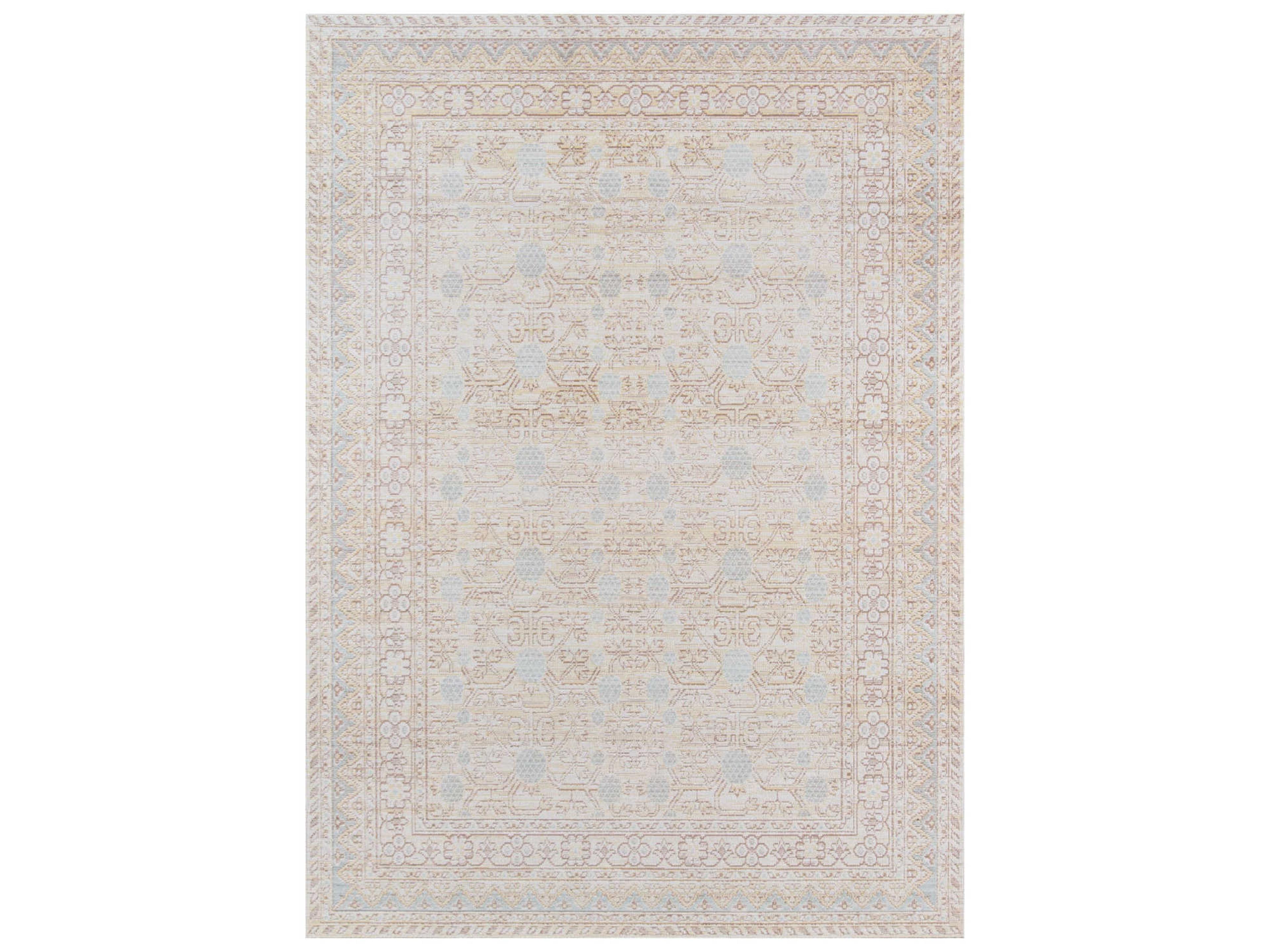 Isabella Bordered Area Rug