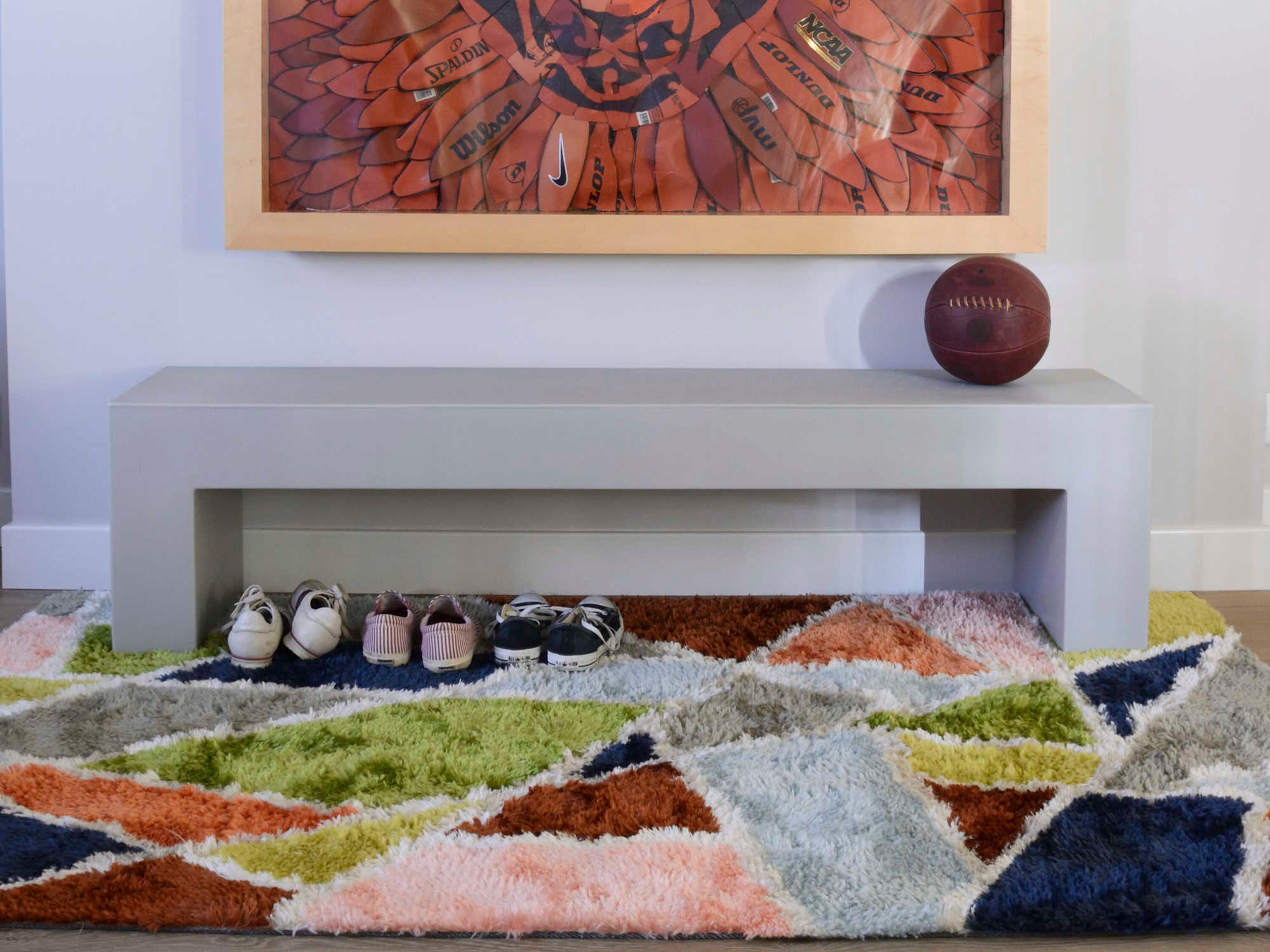 Momeni Retro Shag Geometric Area Rug