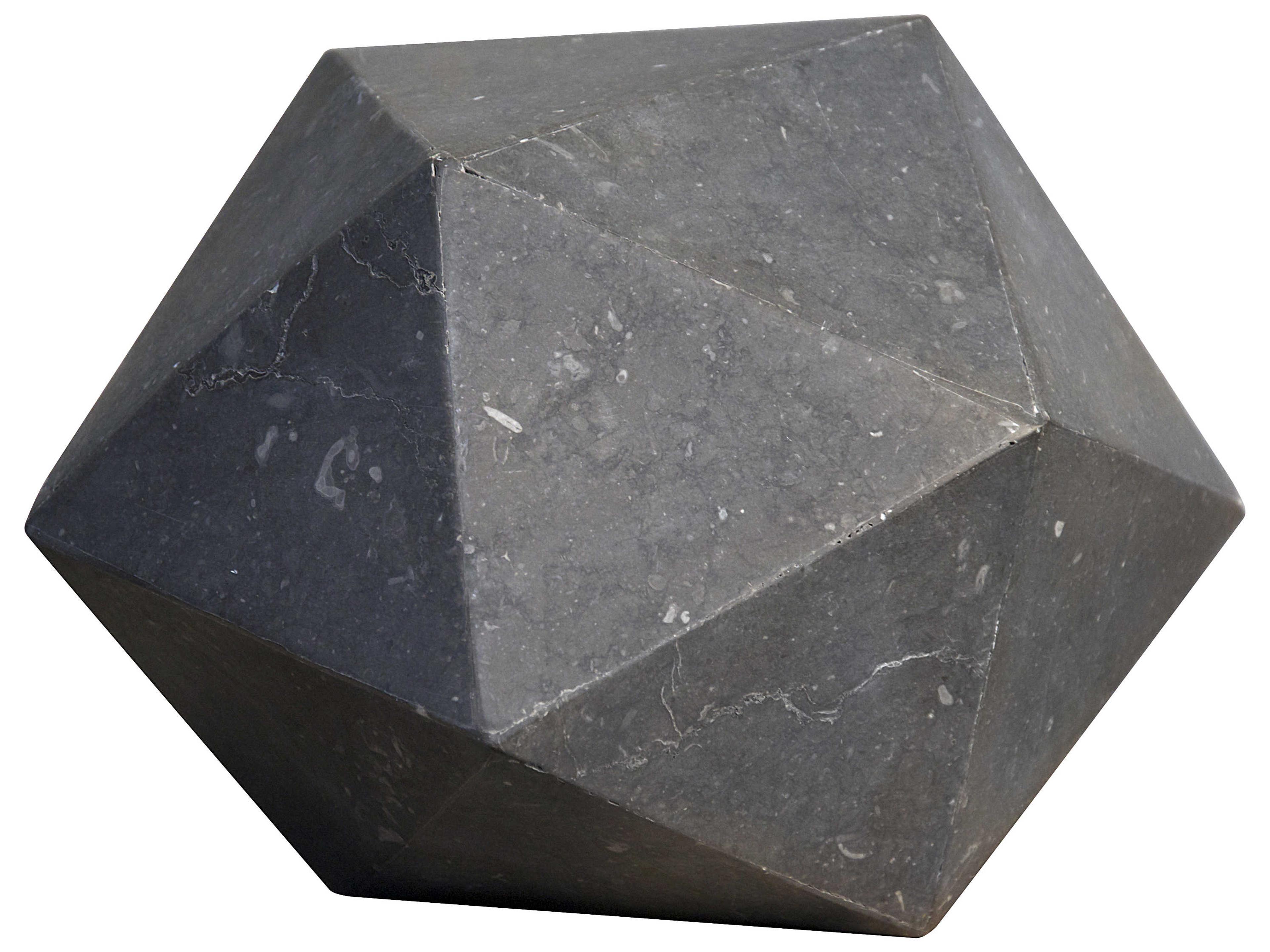 Black Marble Decorative Accent