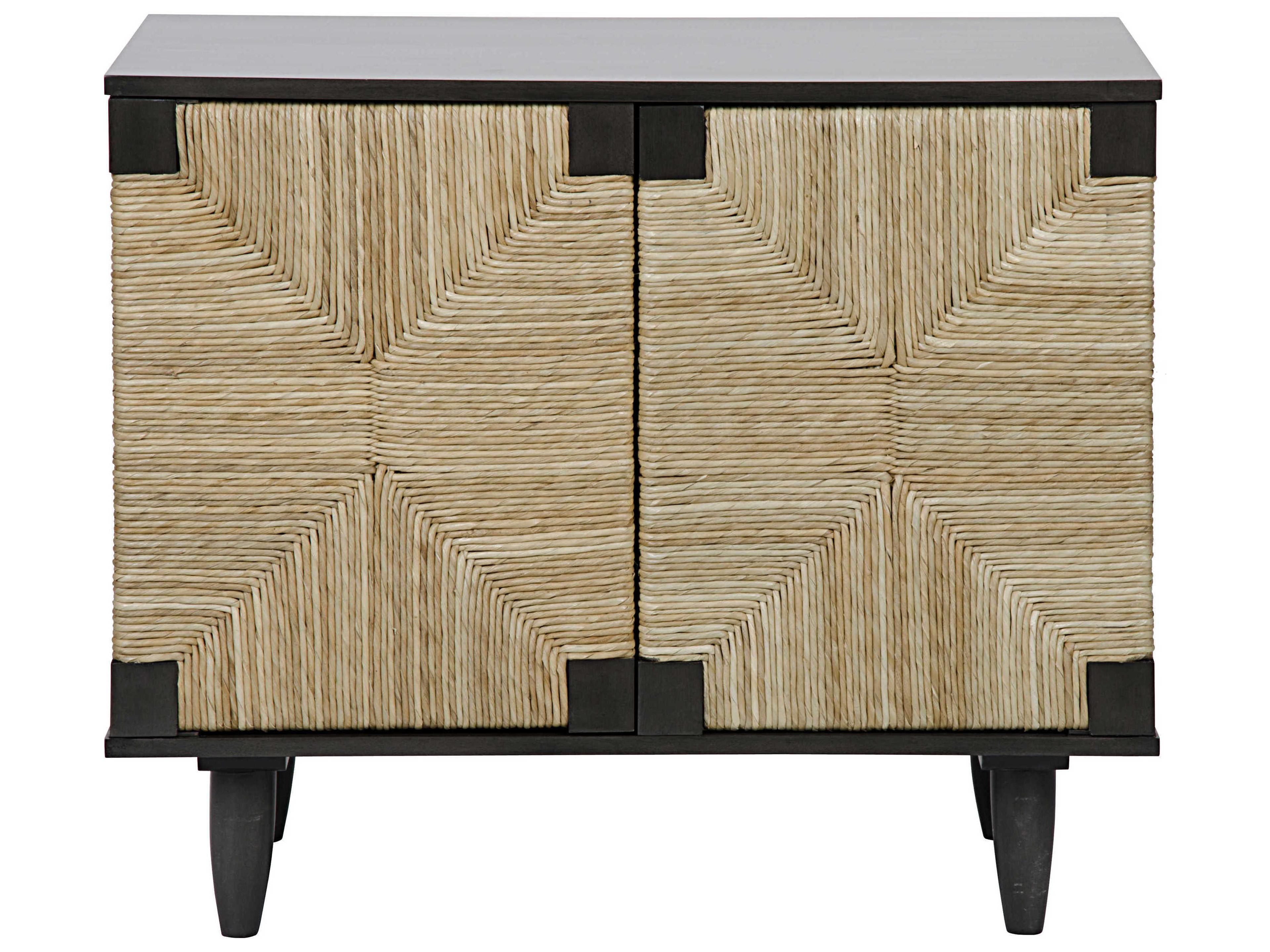 Noir 38" Mahogany Wood Pale Sideboard