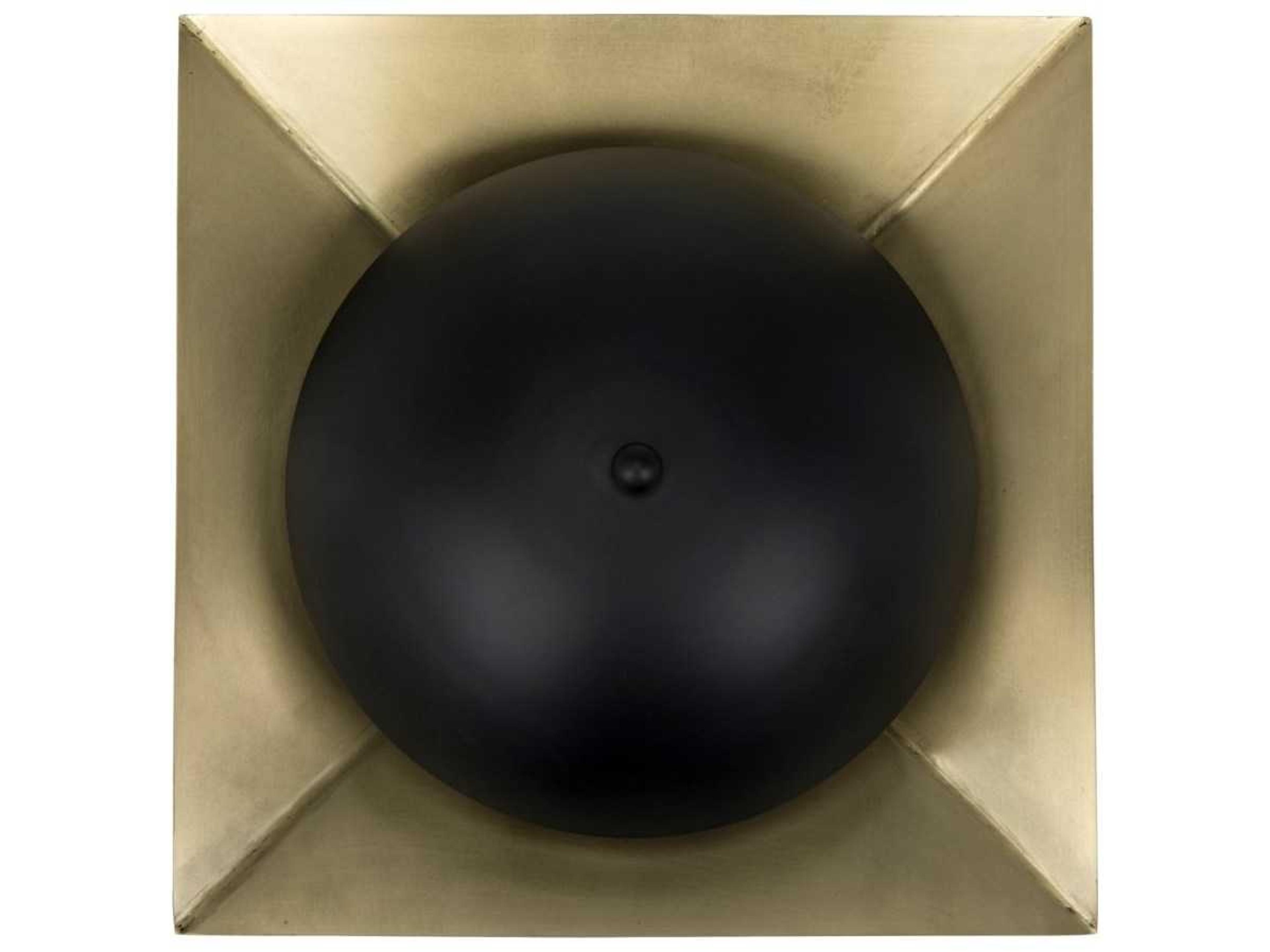 2-Light Brass Wall Sconce