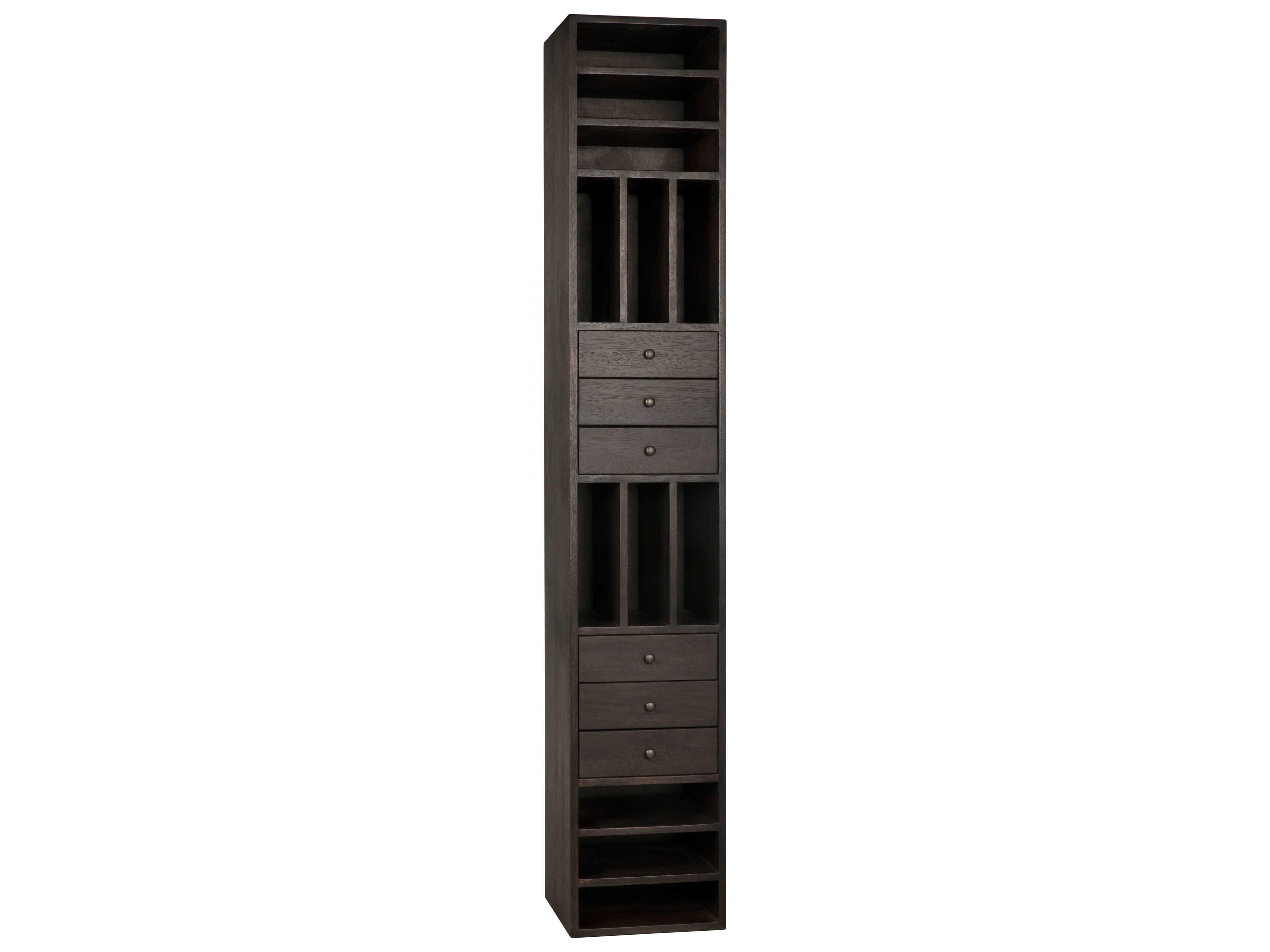 Noir Ebony Walnut Bookcase