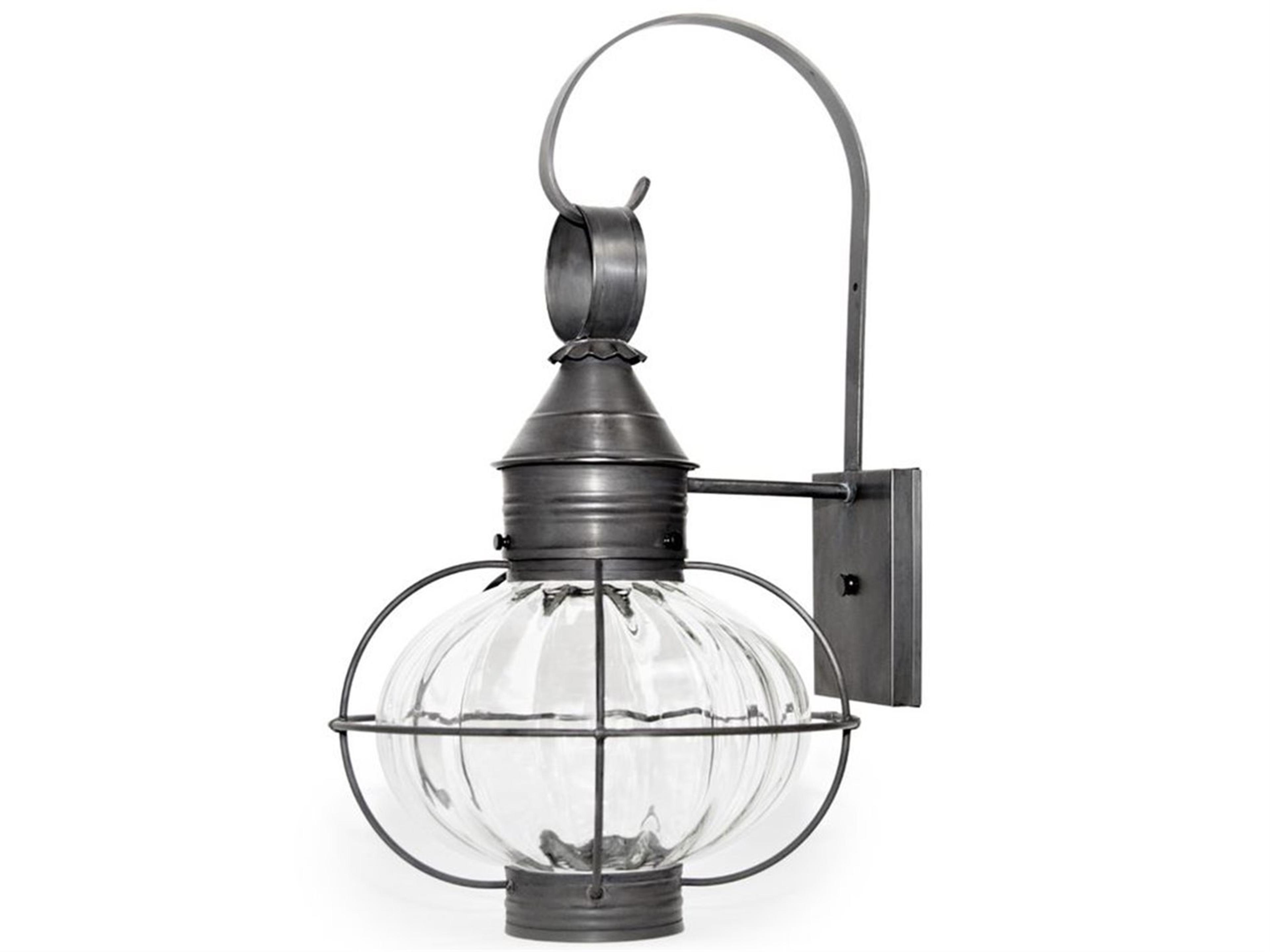 Onion 1 - Light Outdoor Wall Light with Optic Glass