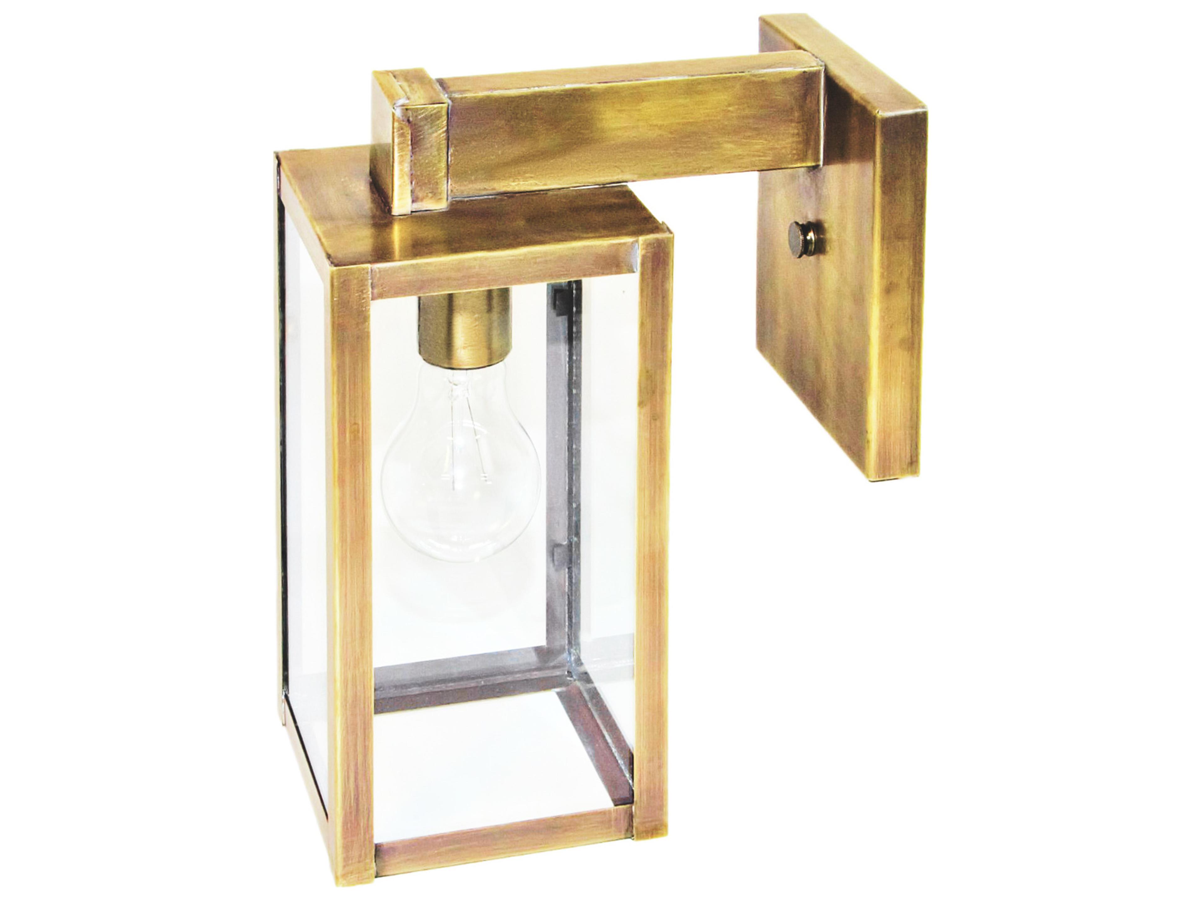 Uptown 1 - Light Outdoor Wall Light with Clear Glass