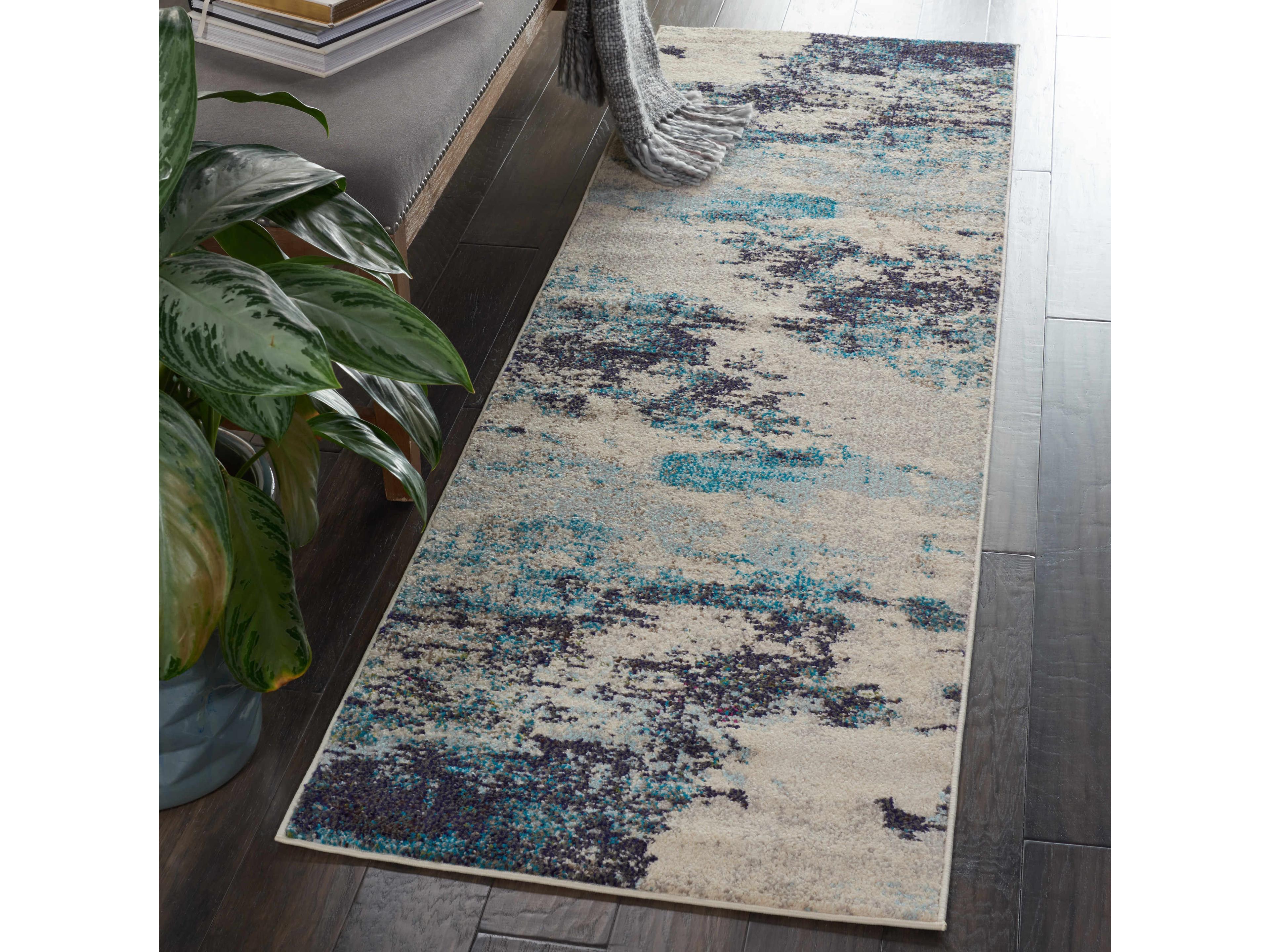 Nourison Celestial Abstract Runner Area Rug