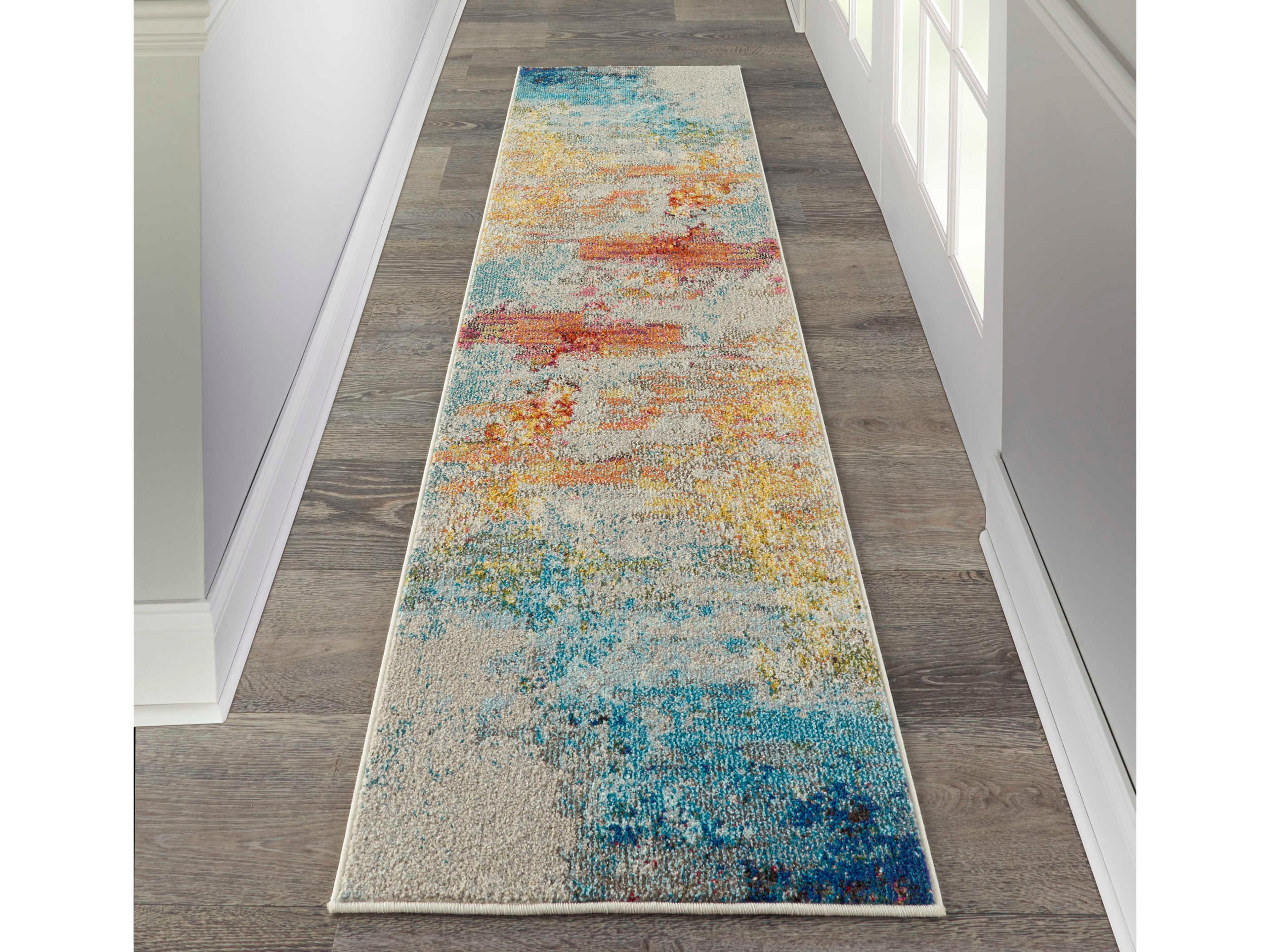 Nourison Celestial Abstract Runner Area Rug