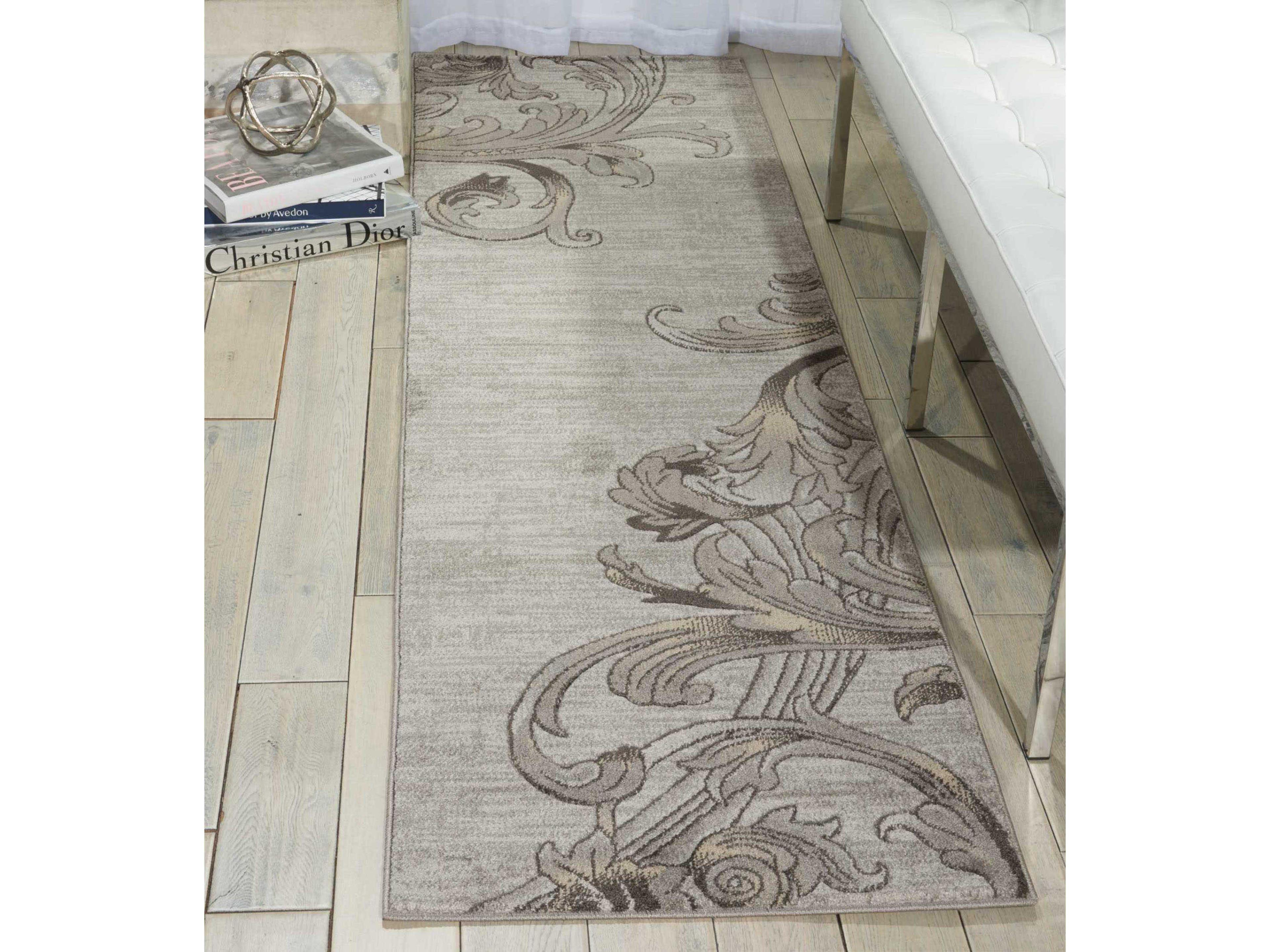 Nourison Maxell Floral Runner Area Rug