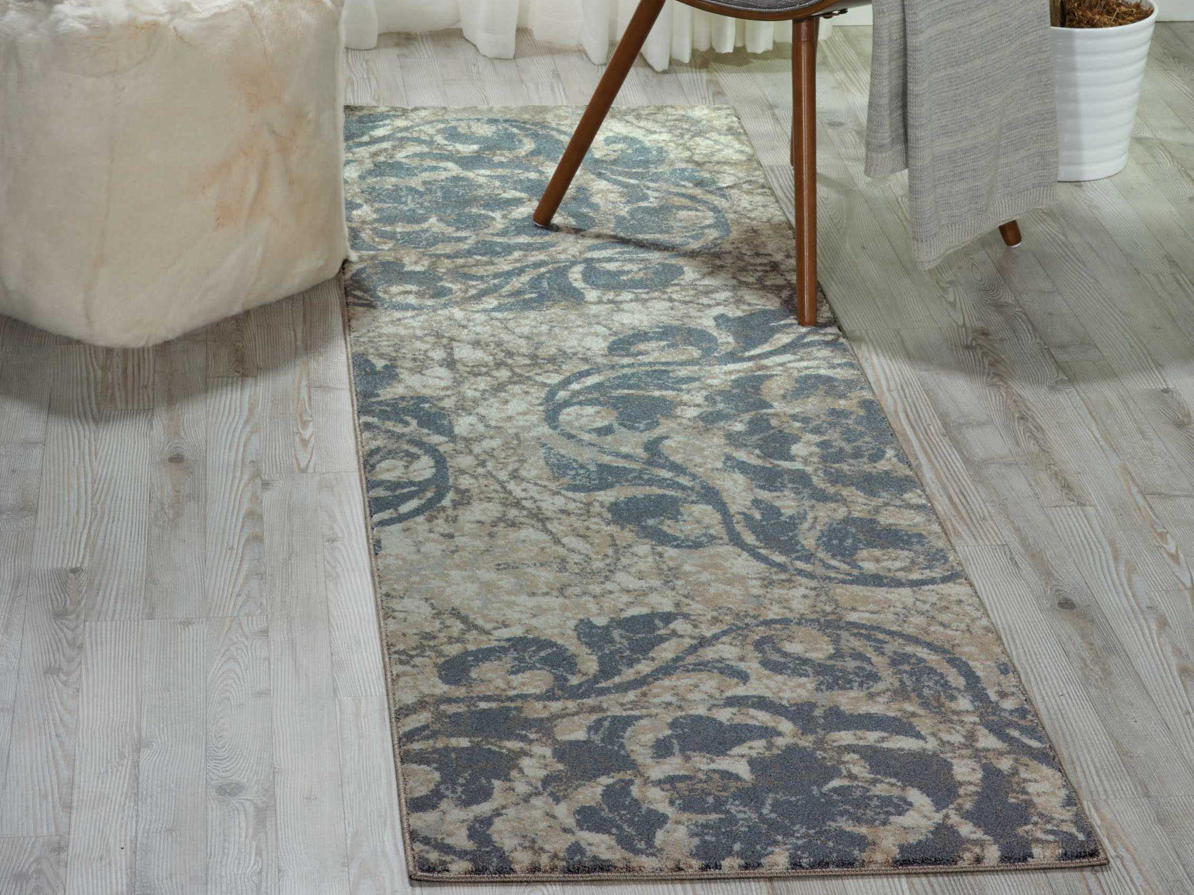 Nourison Maxell Floral Runner Area Rug