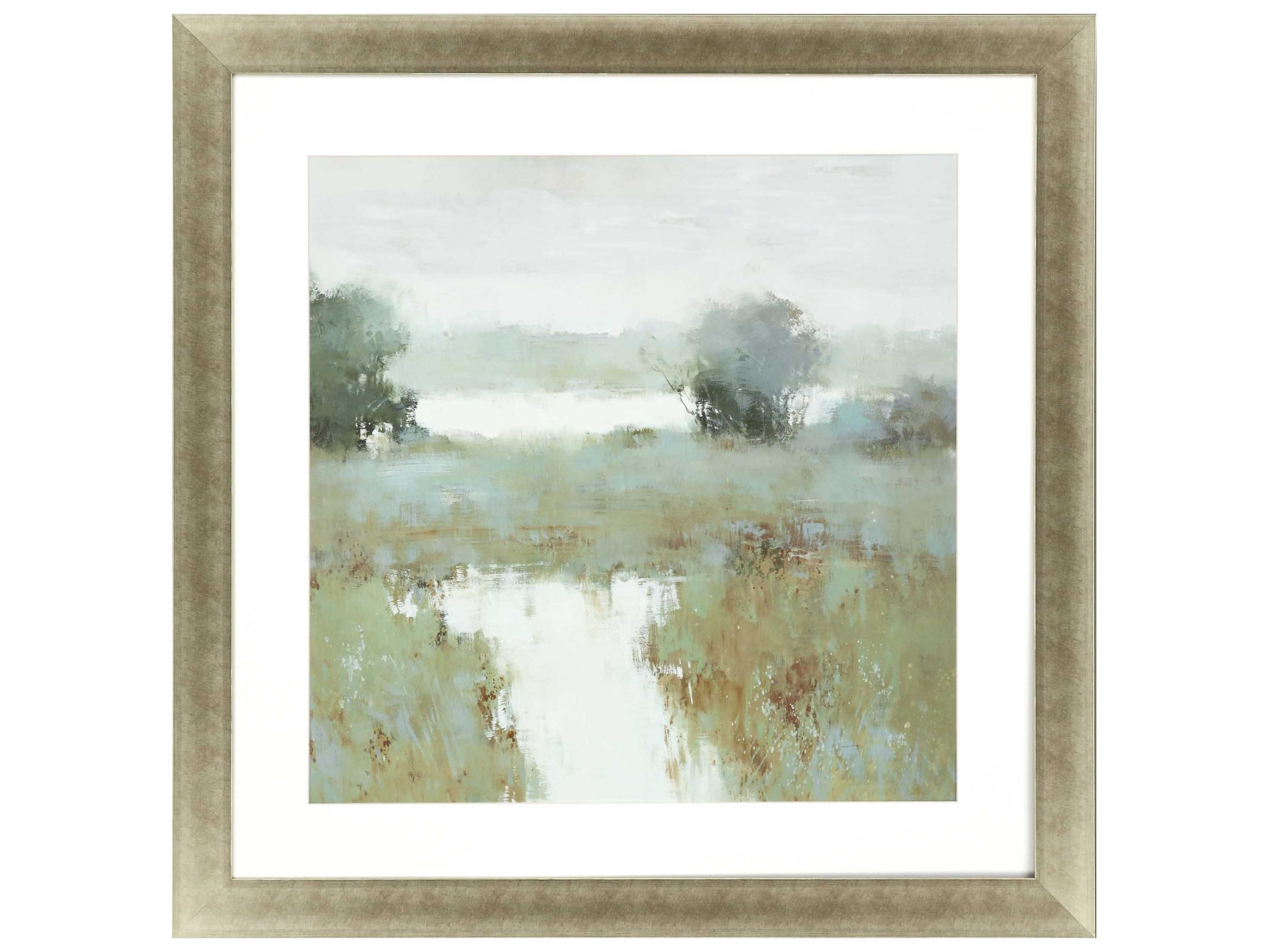 Clifton Trees and Creek-II Canvas Wall Art