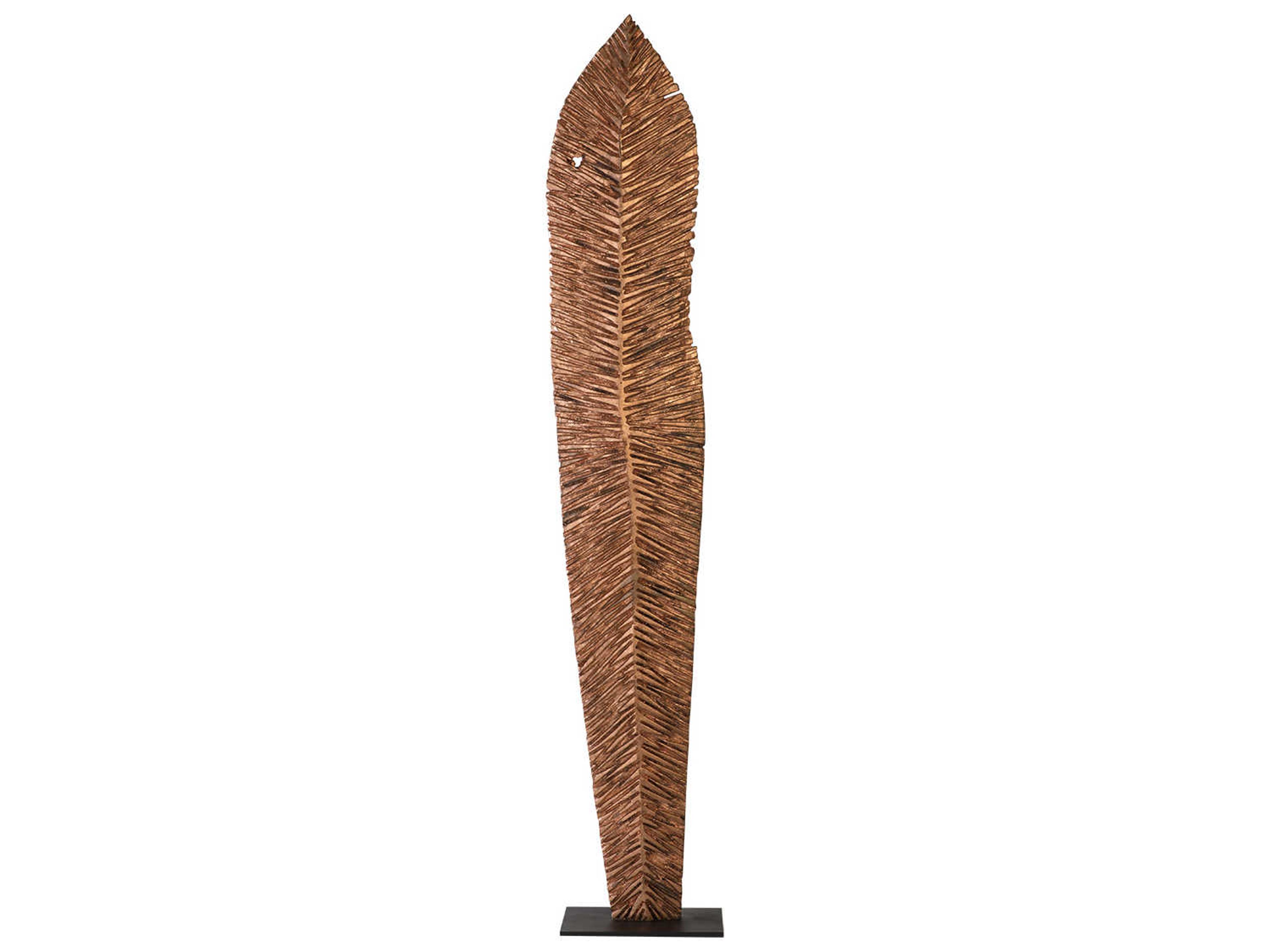 Carved Brown Sculpture