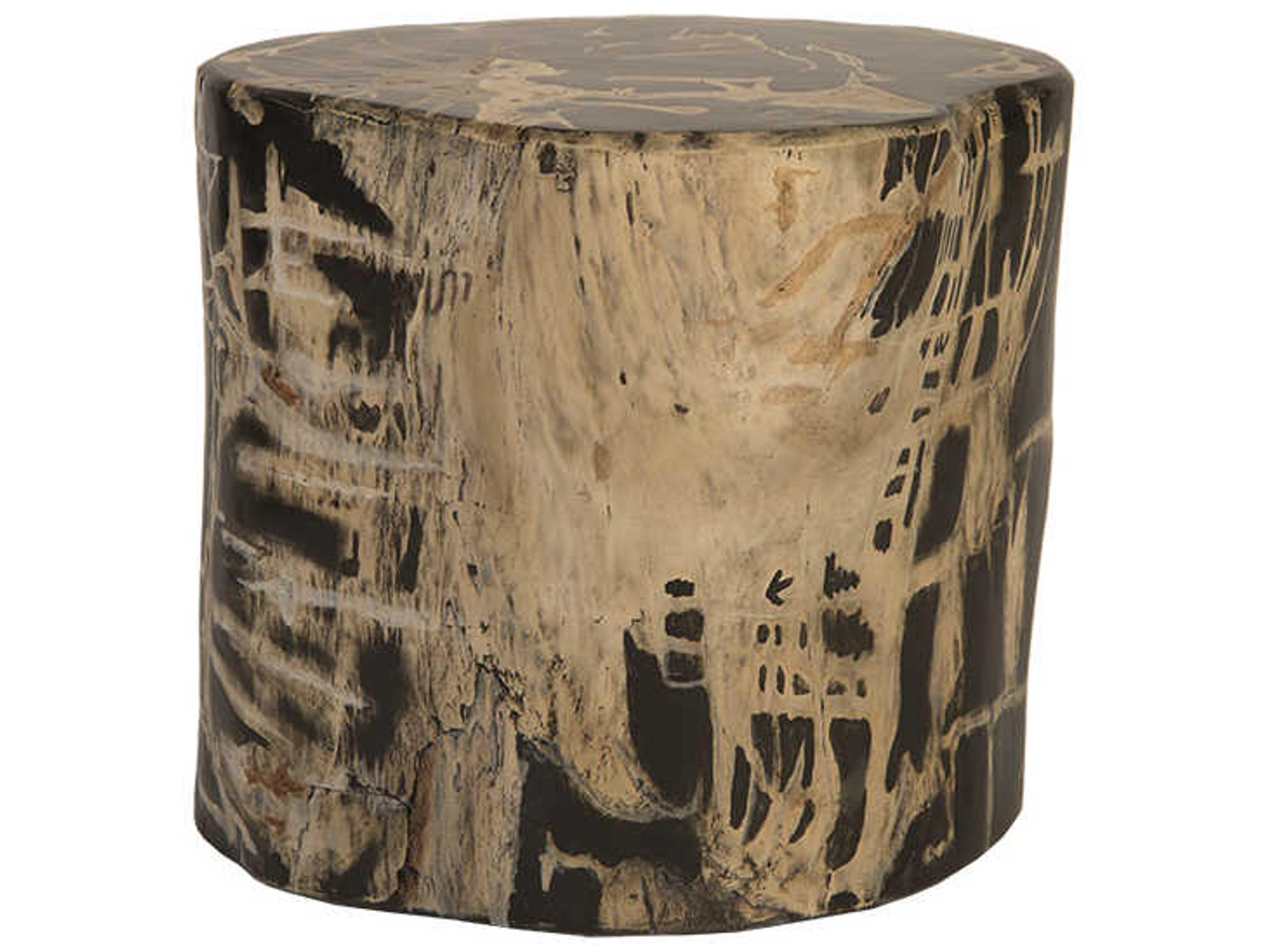 Cast Naturals Natural Brown Accent Stool