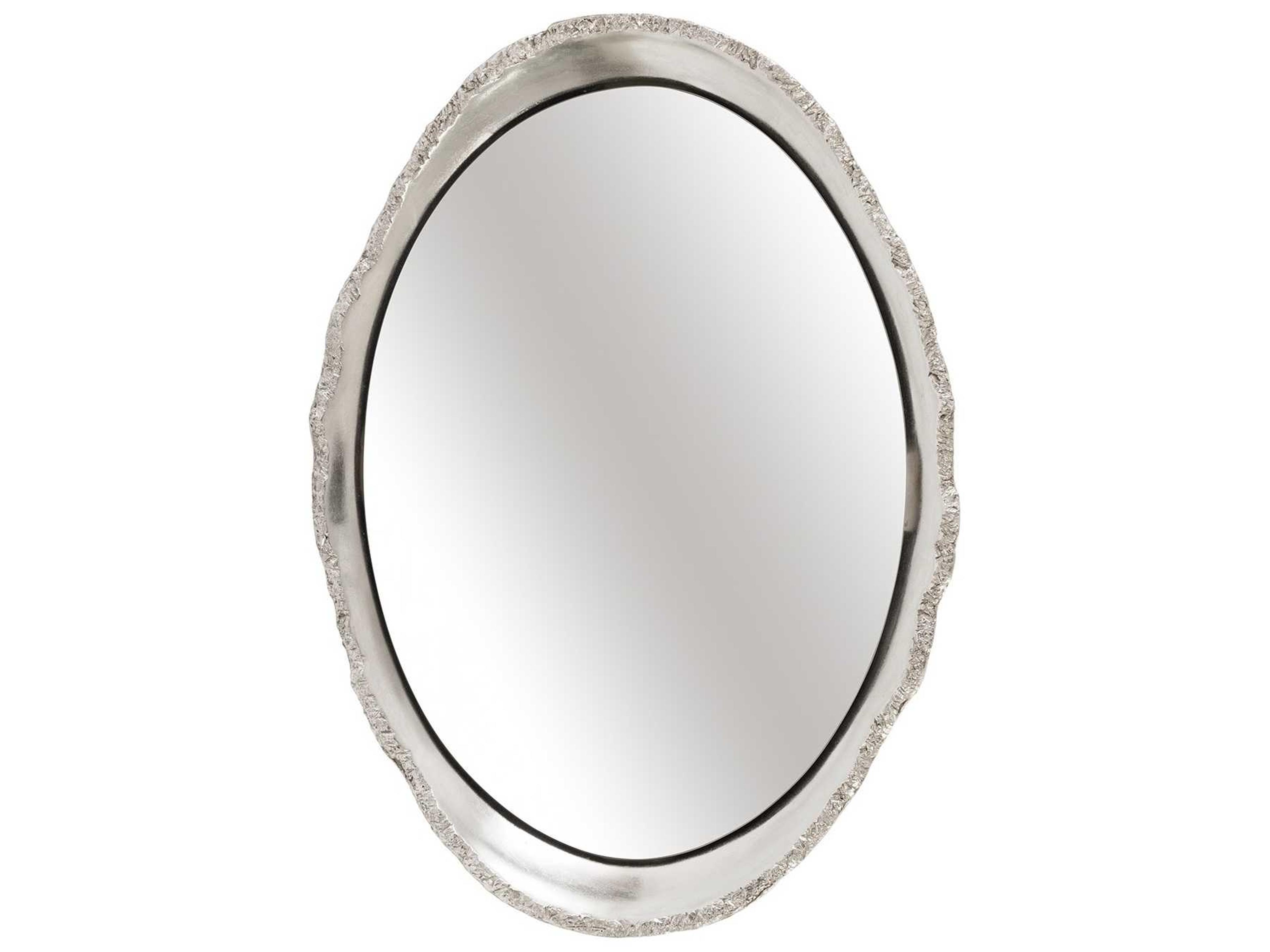 Dann Foley Silver Leaf Wall Mirror